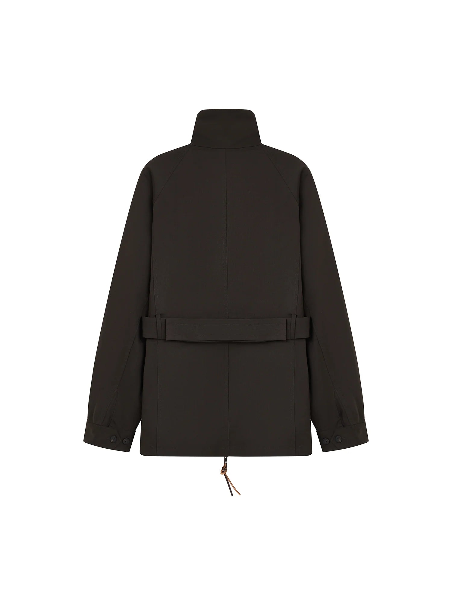 OPICLOTH Multi-Pockets Cinchable Utility Jacket