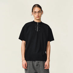 OVDY Half-Zip Rivet Sorona T-Shirt