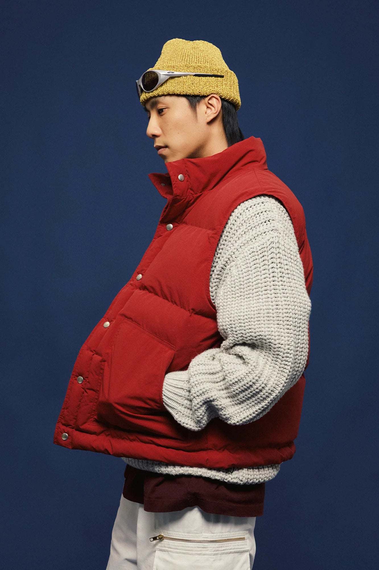 BANANA CLUB Essential Snap Down Vest