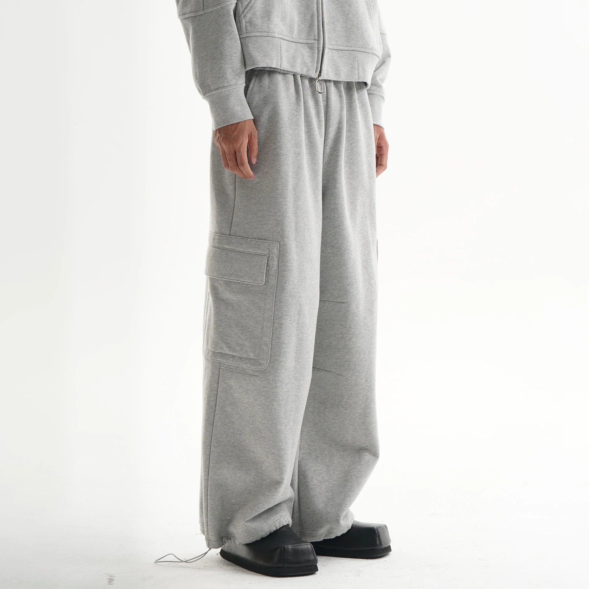 ORAL UTOPIA Fleece-Lined Multi Pocket Sweatpants
