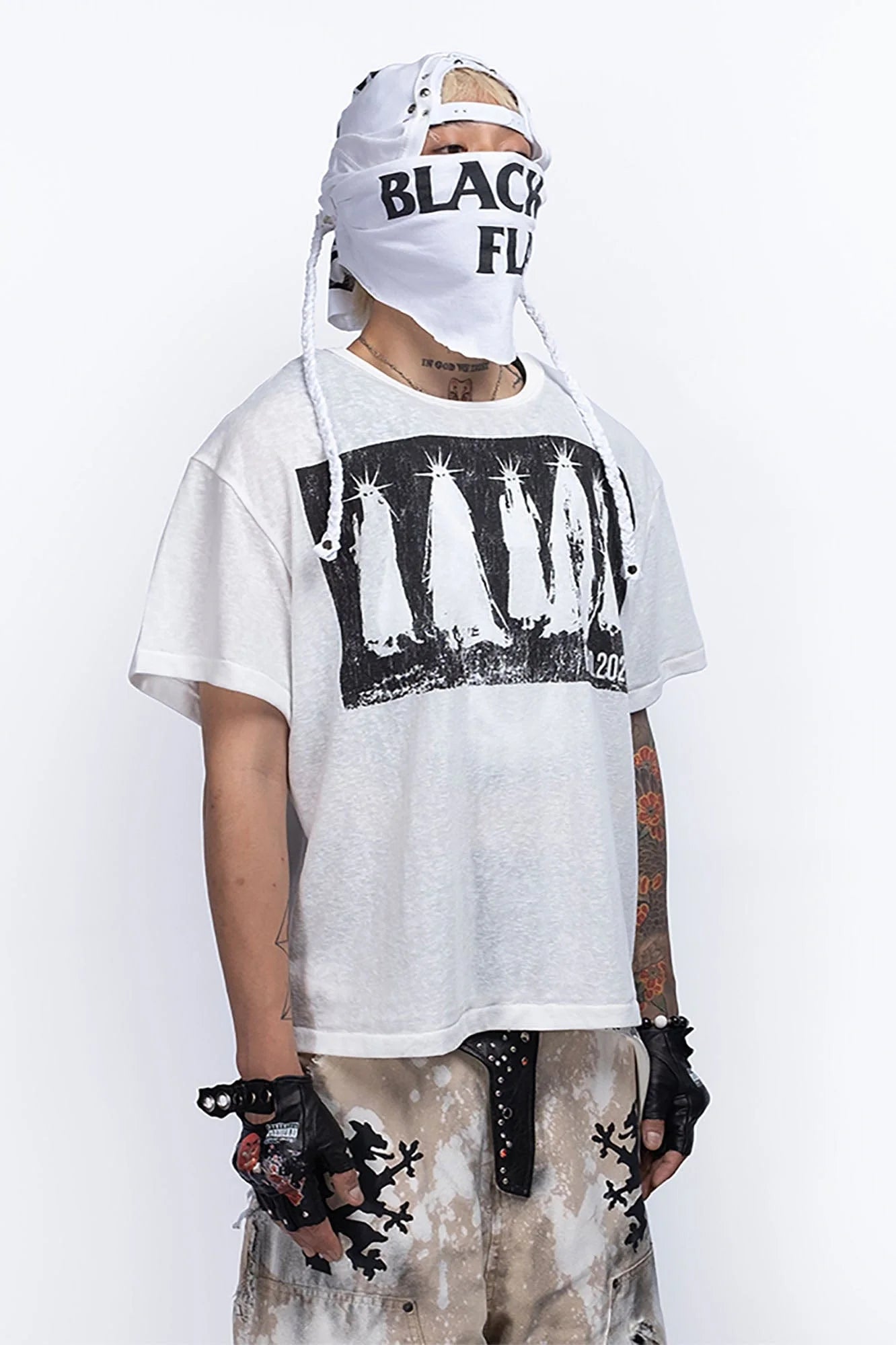 FVVO Stay Weird Graphic Punk T-Shirt