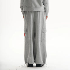 ORAL UTOPIA Fleece-Lined Multi Pocket Sweatpants
