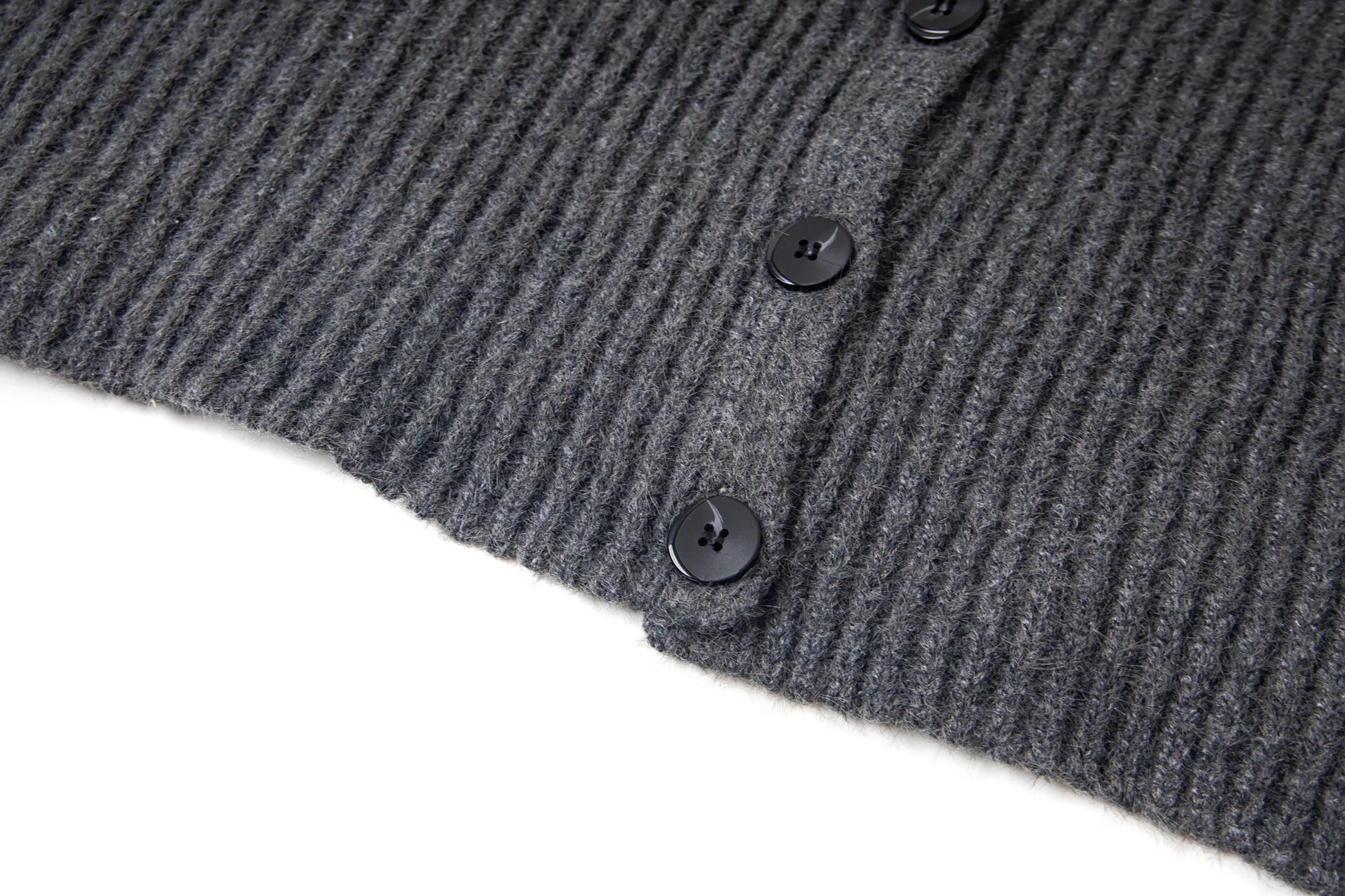 CLP Detachable Capelet Collar Layered Sweater