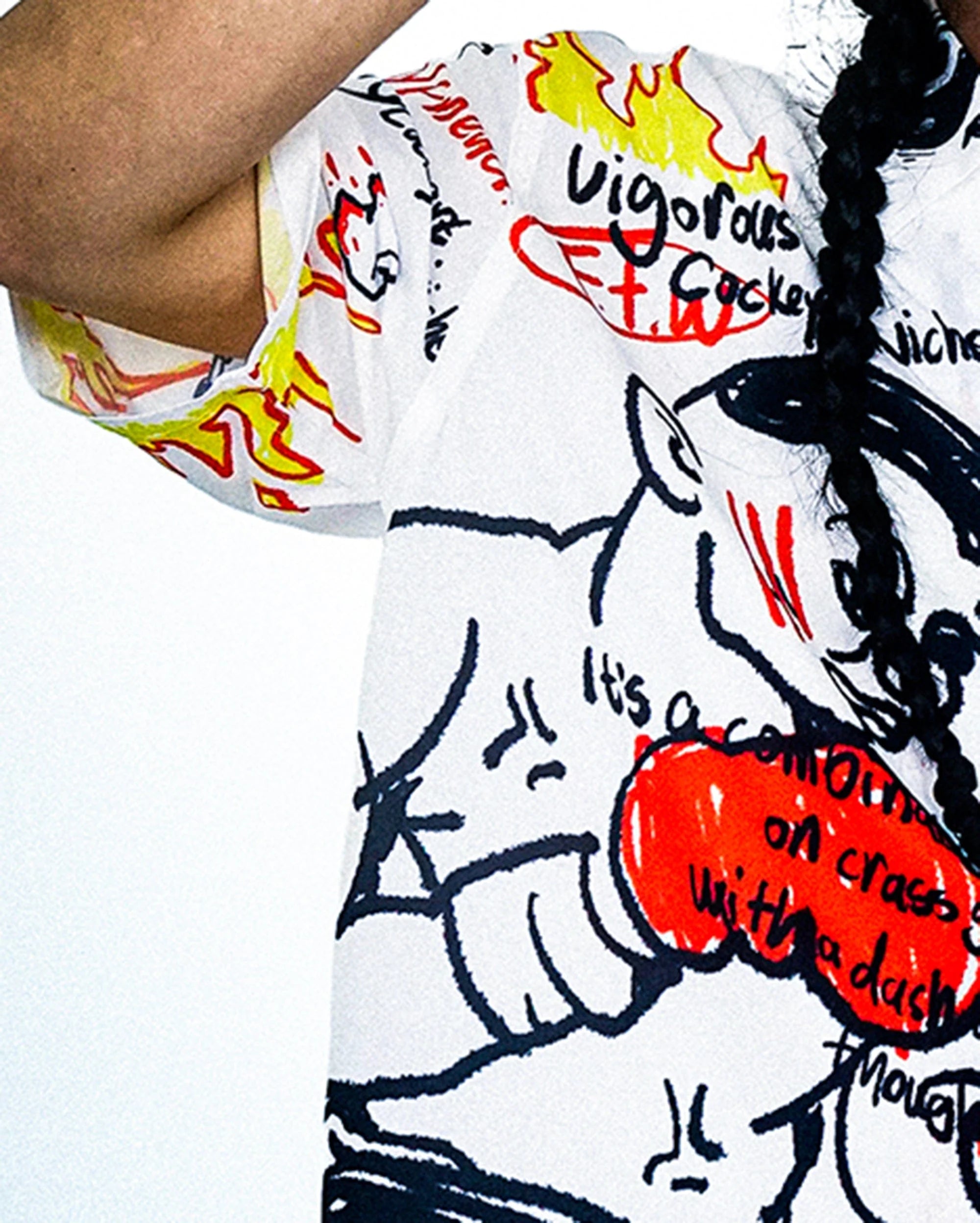 WCC Boxer Graffiti Half-Shirt