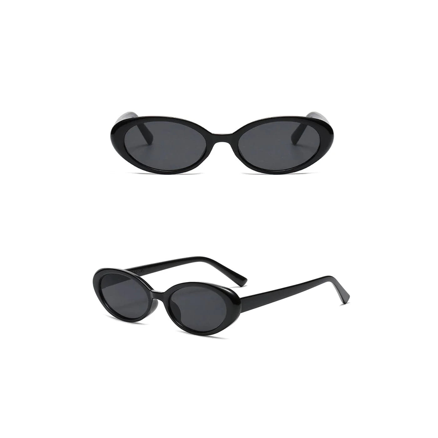 DAMAGE ASIA OPTICALS Retro Ellipse Sunglasses