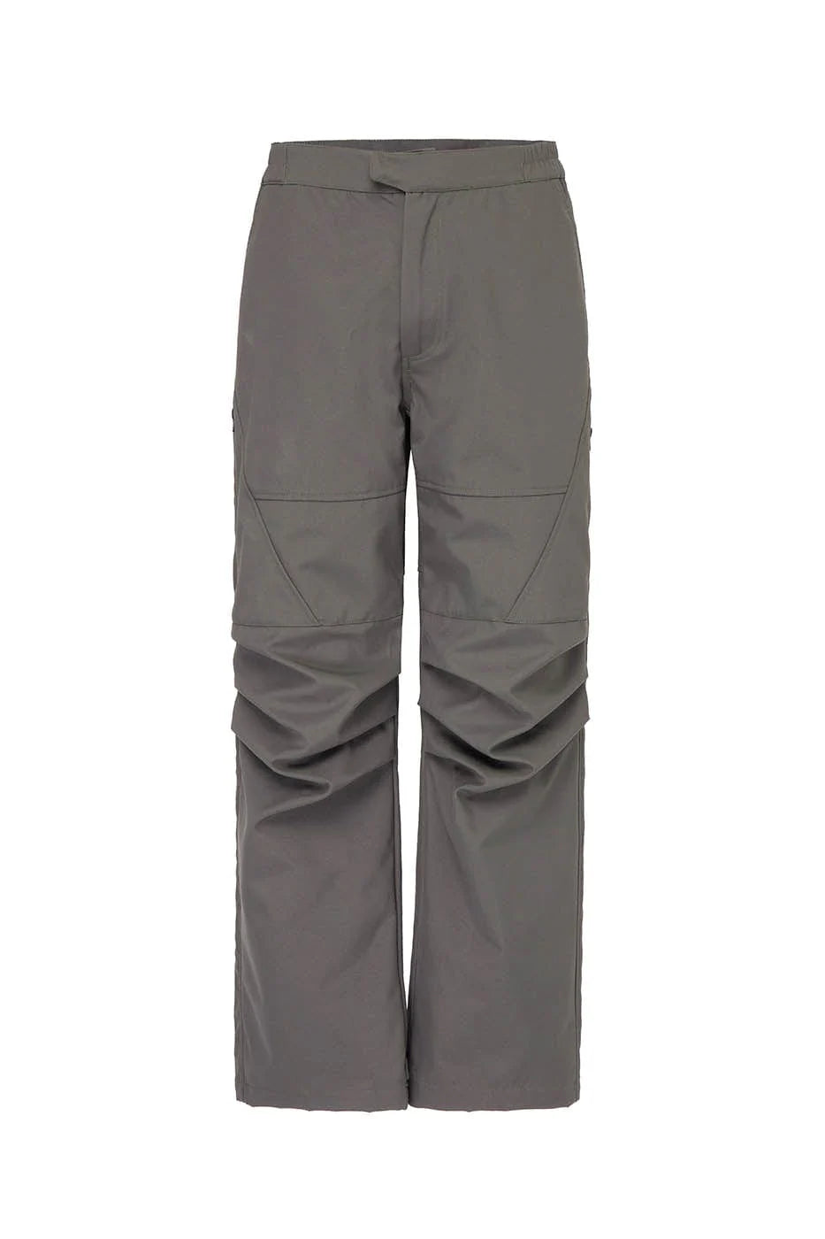 F2CE Deconstructed Crinkled Zipper Pants