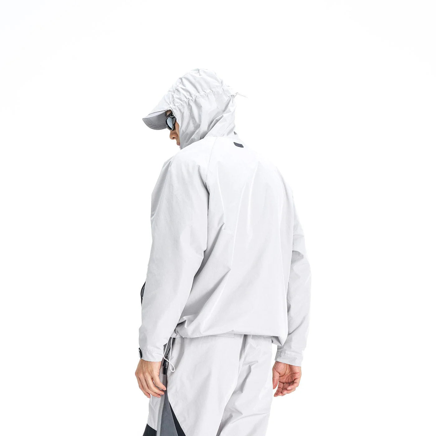 ENSHADOWER Spliced Splash-Proof Outdoor Zipper Jacket