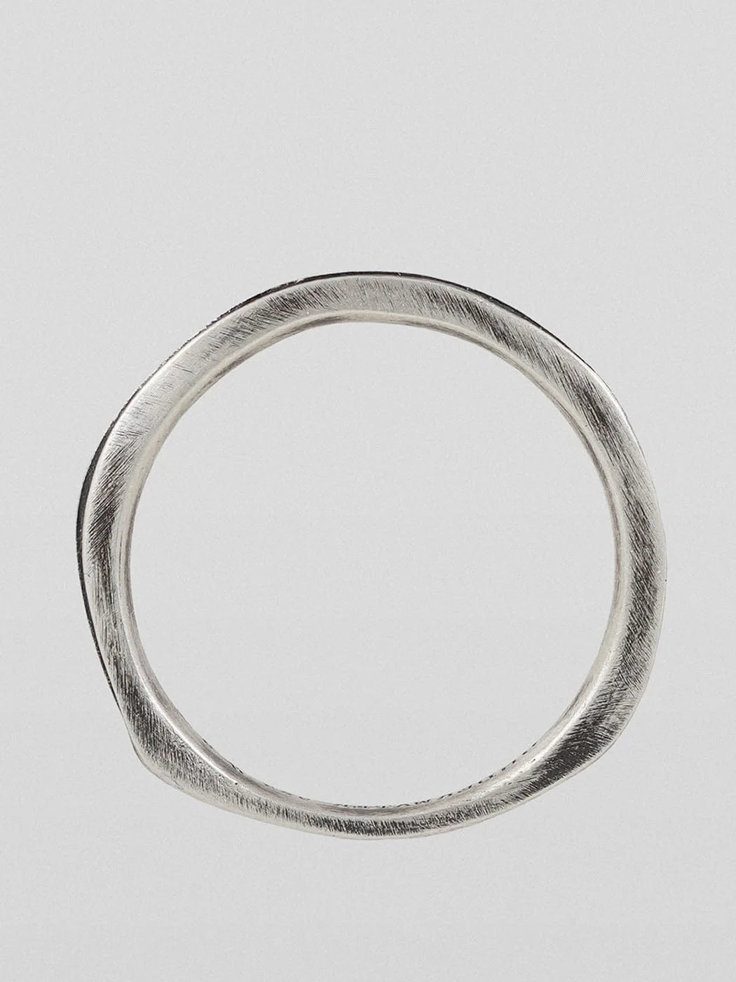 UNDERWATER Silver Cross Engraved Ring