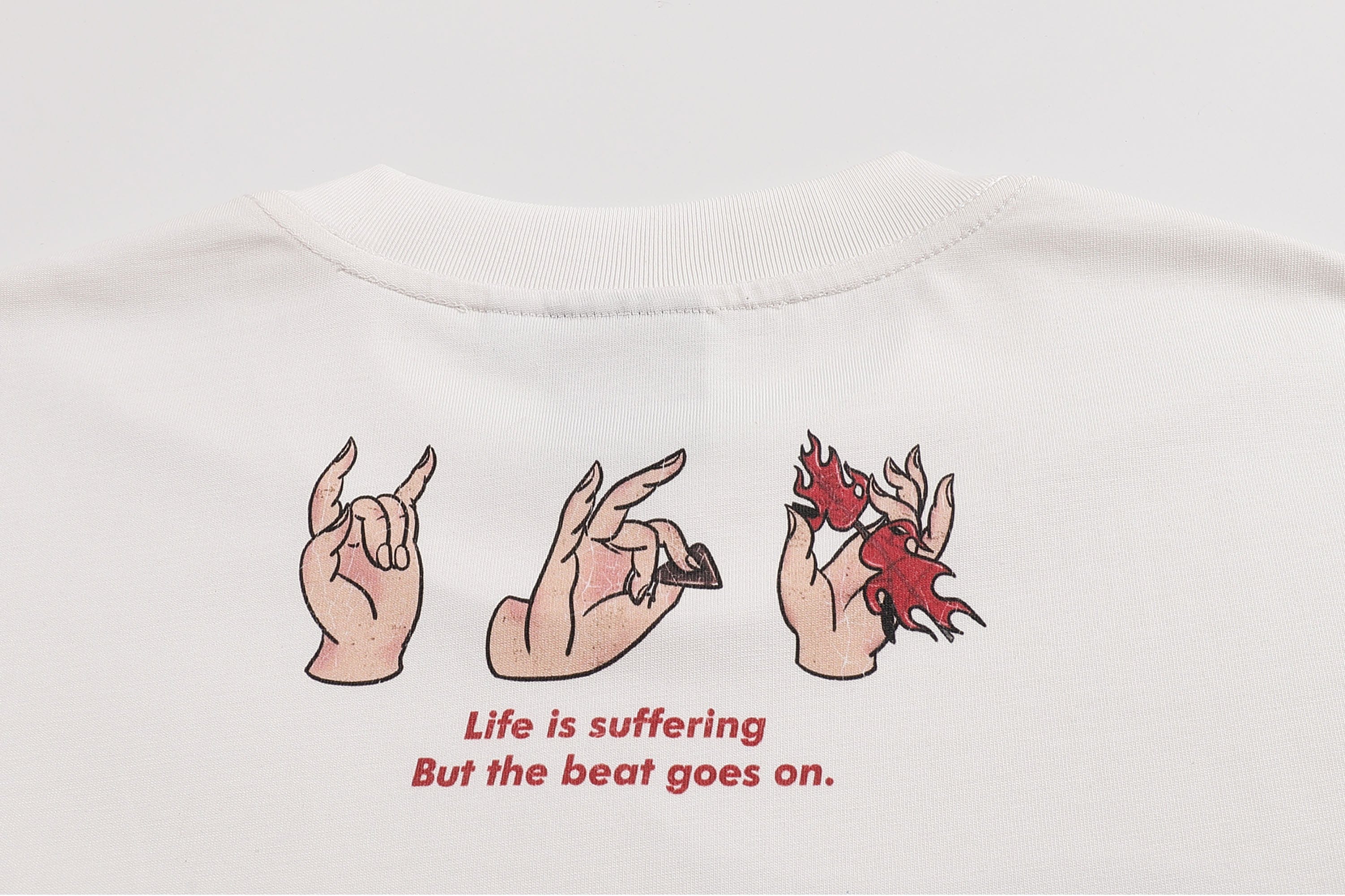 FACEONLAB Rock Bodhisattva Oversized T-Shirt