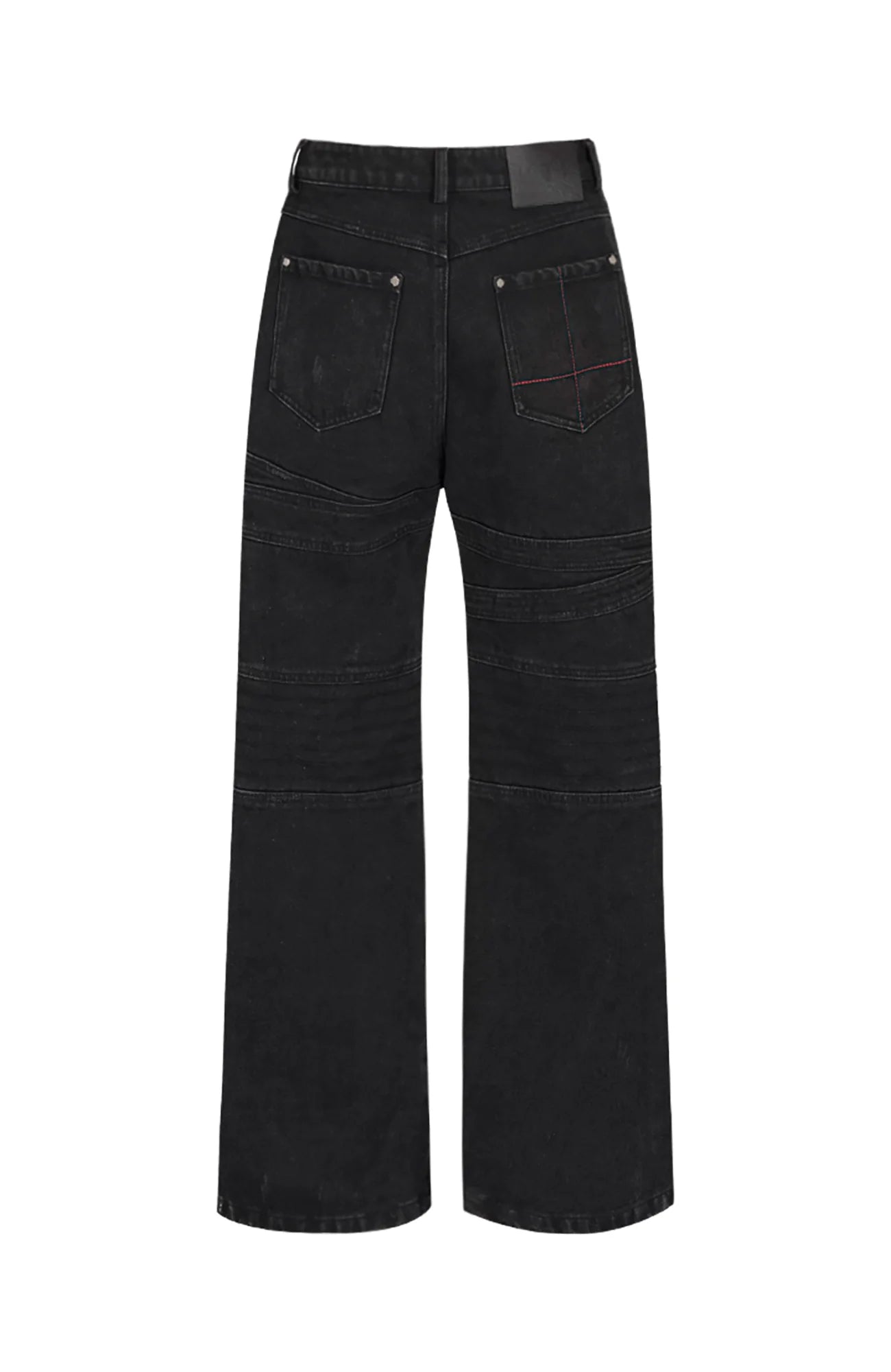 UNDERWATER Serpent Skin Distressed Jeans