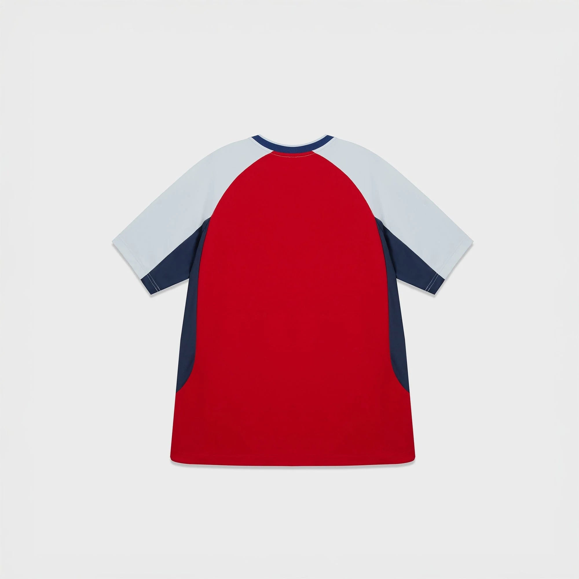 UMAMIISM Contrast Half-Zip Quick-Dry T-Shirt