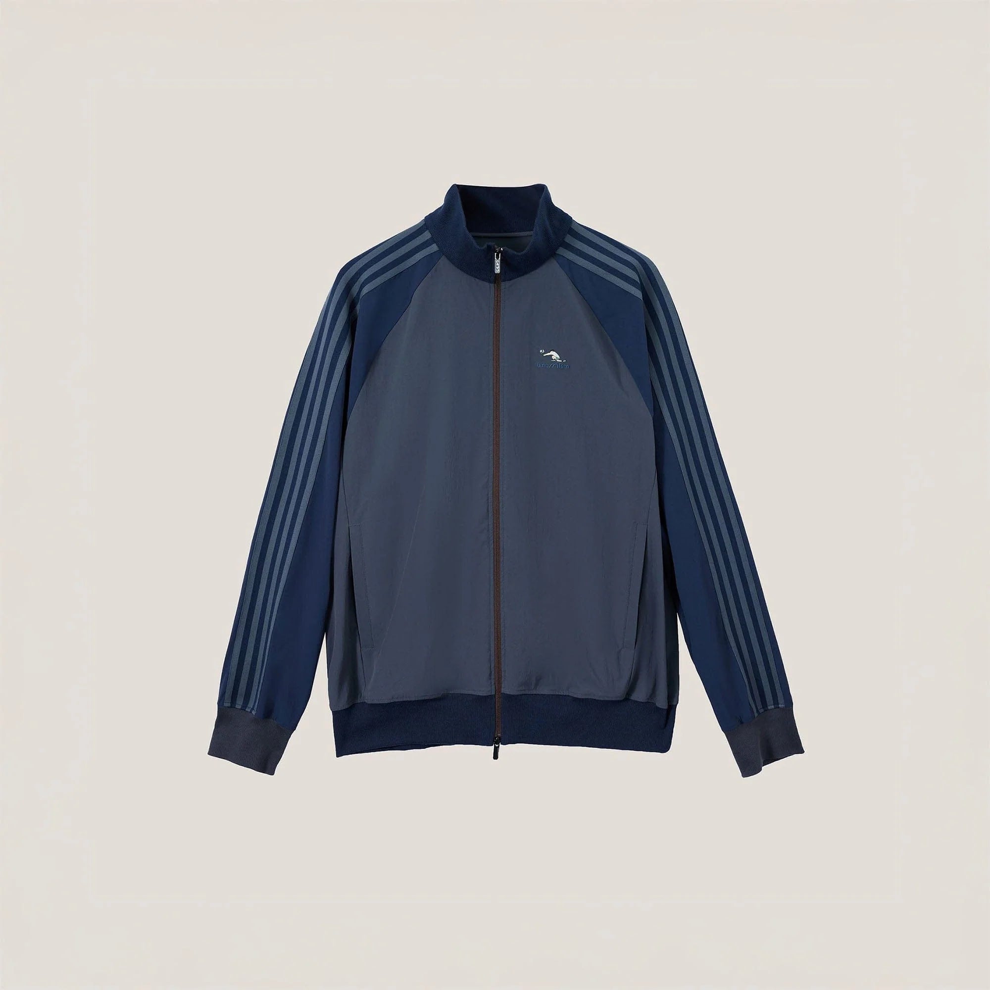 UMAMIISM Retro Striped Track Jacket