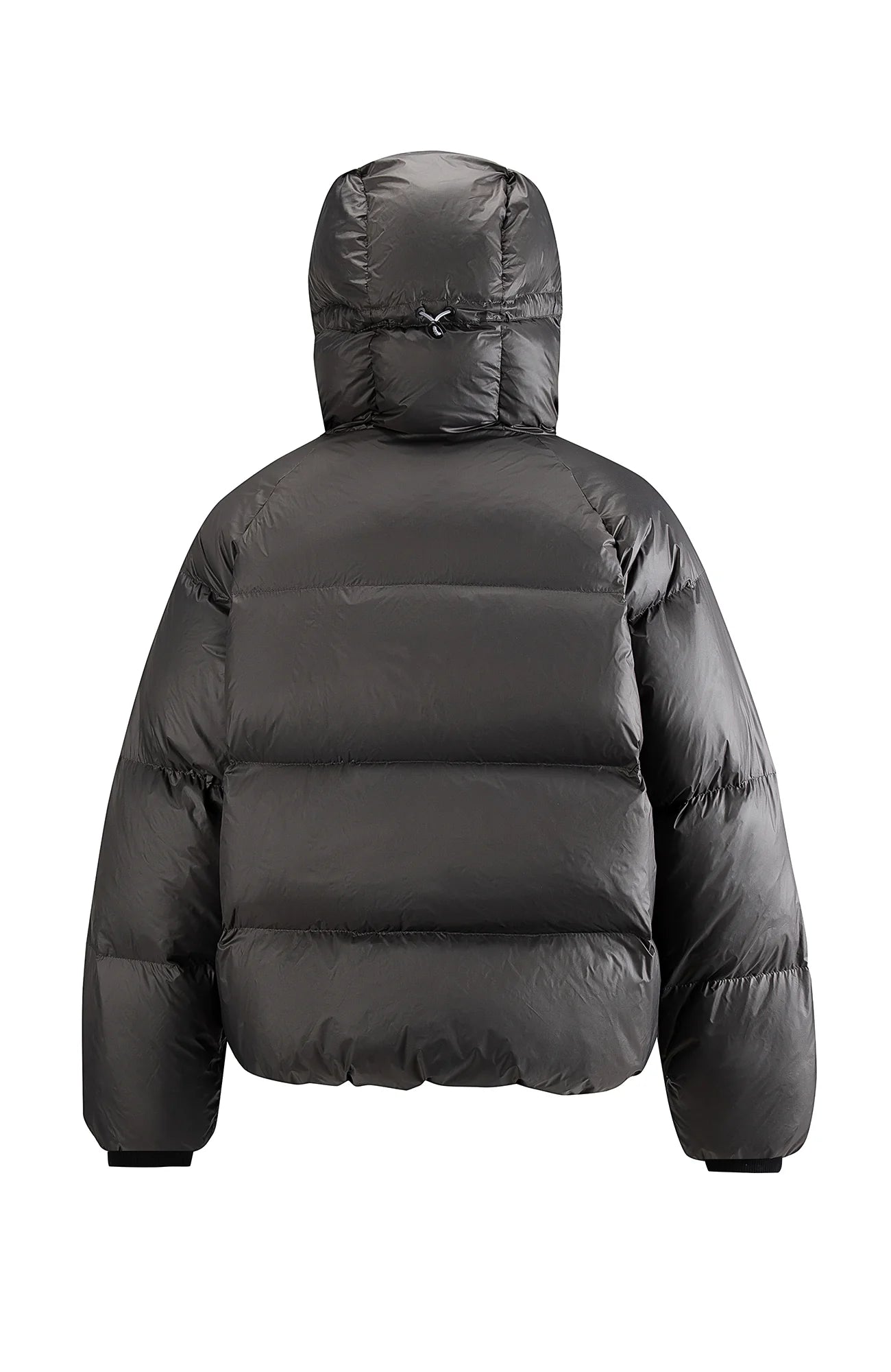 7440 37 1 Drawstring Hooded Thickened Down Puffer