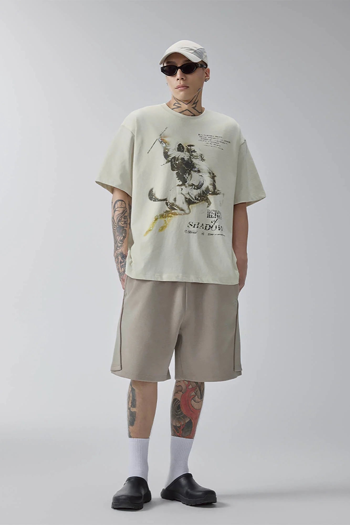 F2CE Retro Knight Graphic T-Shirt