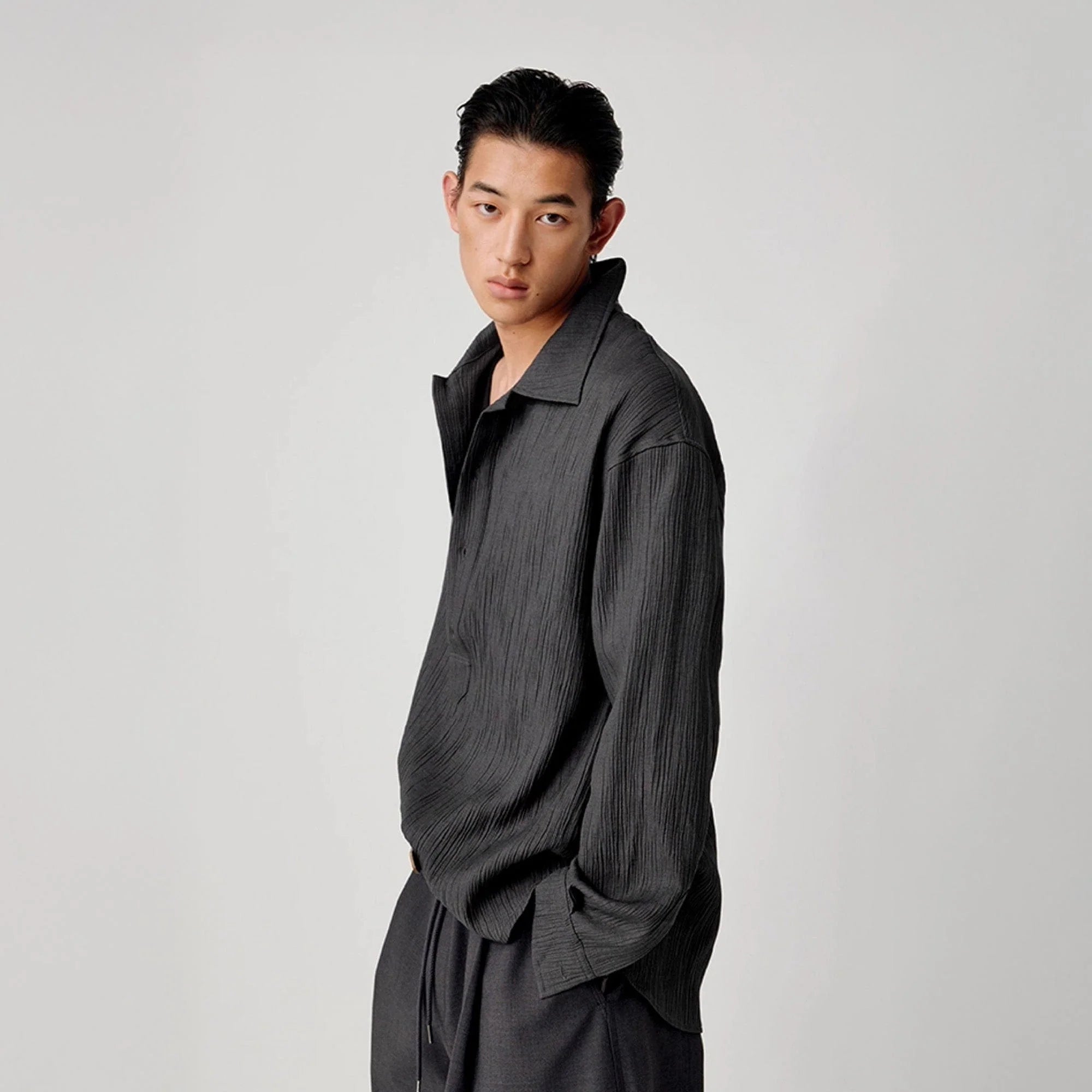 OPICLOTH Essential Crinkled Pullover