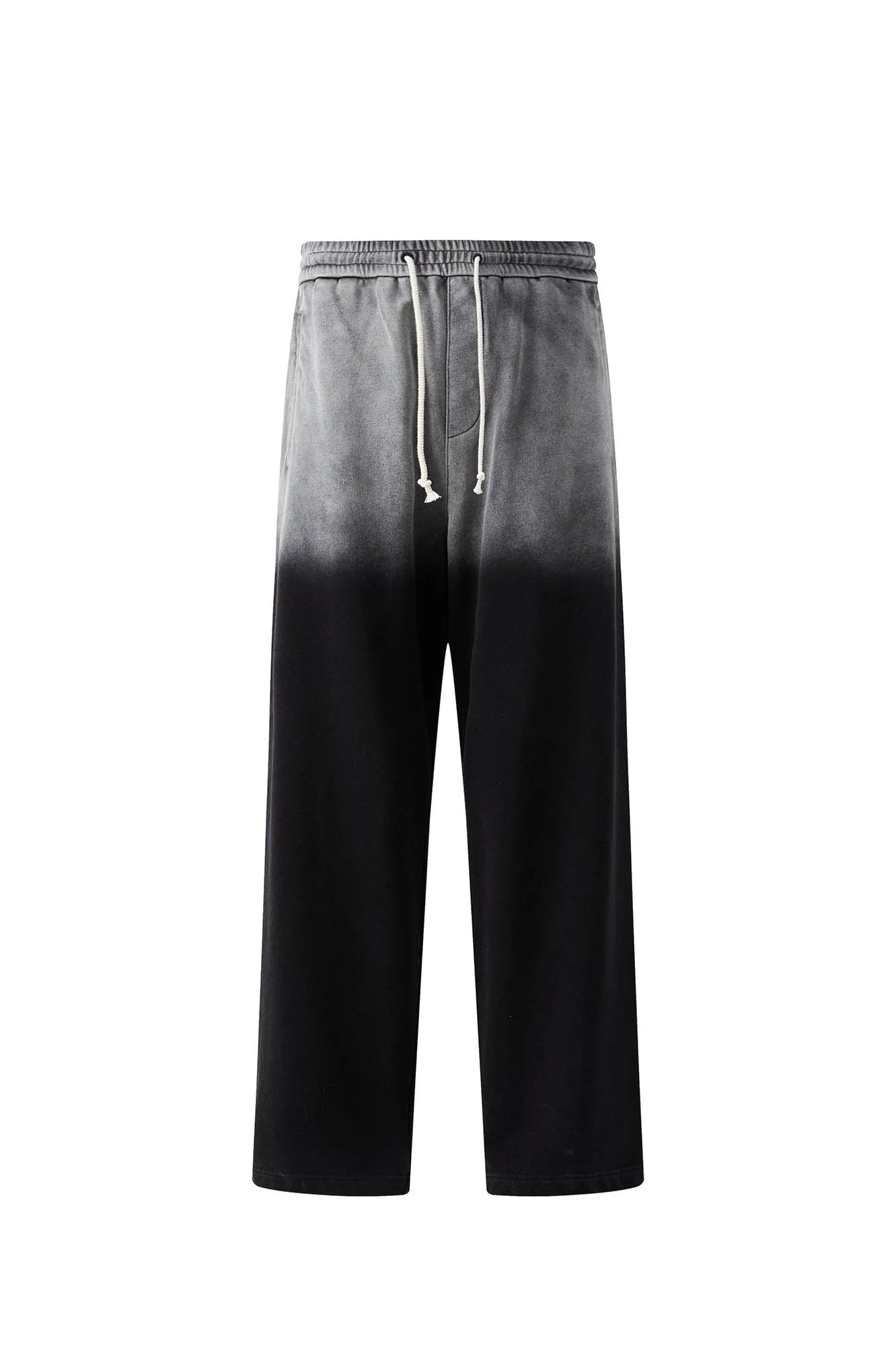 ORGANIC EMOTION Gradient Straight-Leg Drawstring Sweatpants