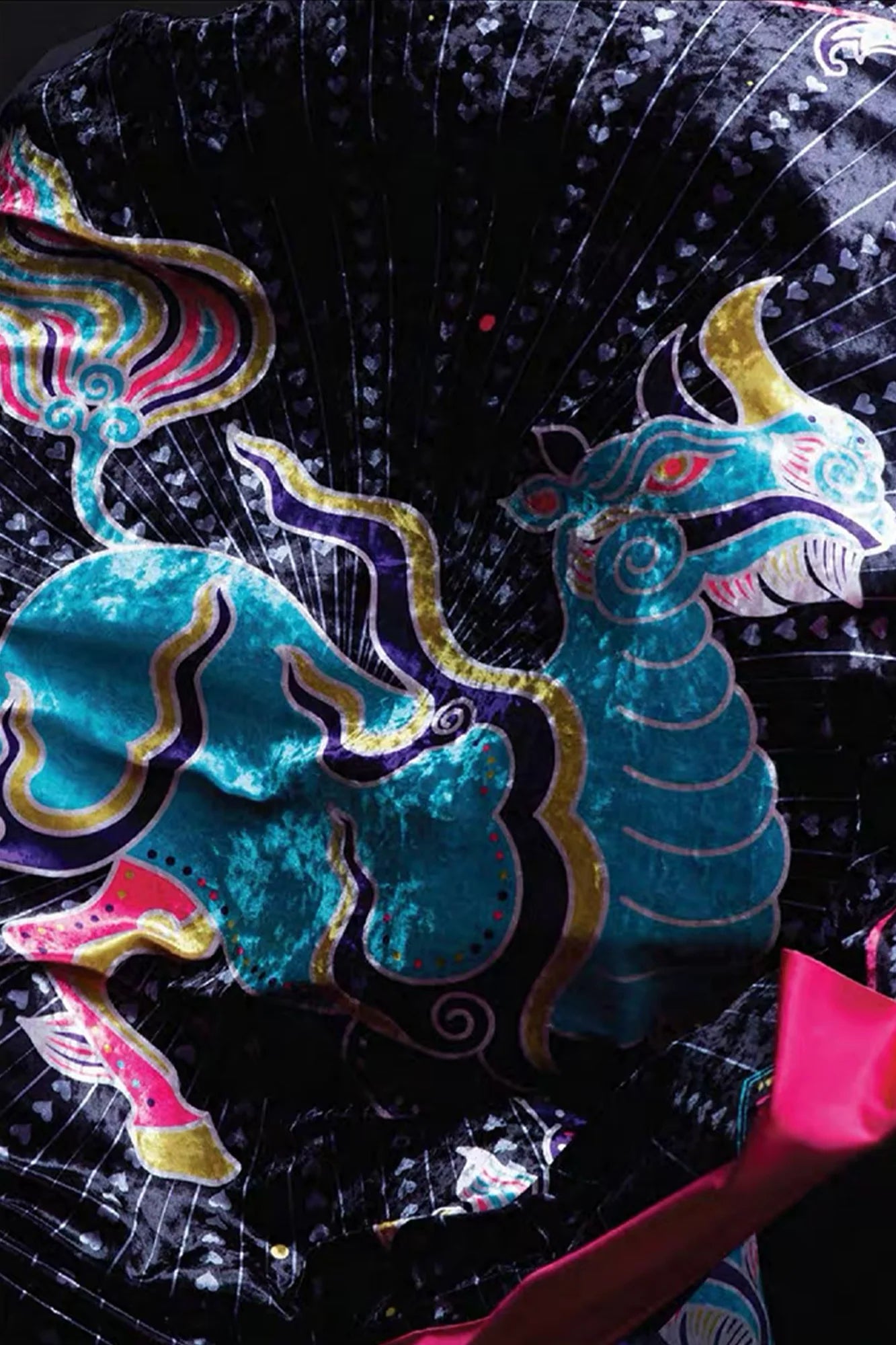 MASH UP ASIA Mythic Beast Heartburst Decorative Art Print