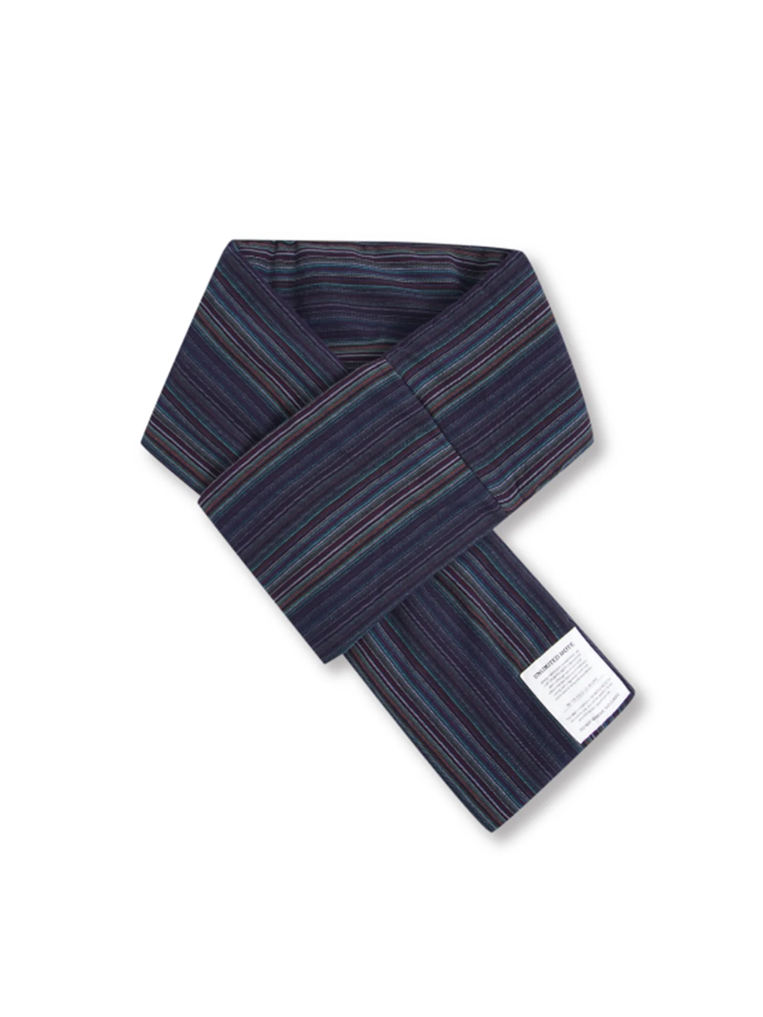 UNLIMITED MOTE Striped Padded Scarf