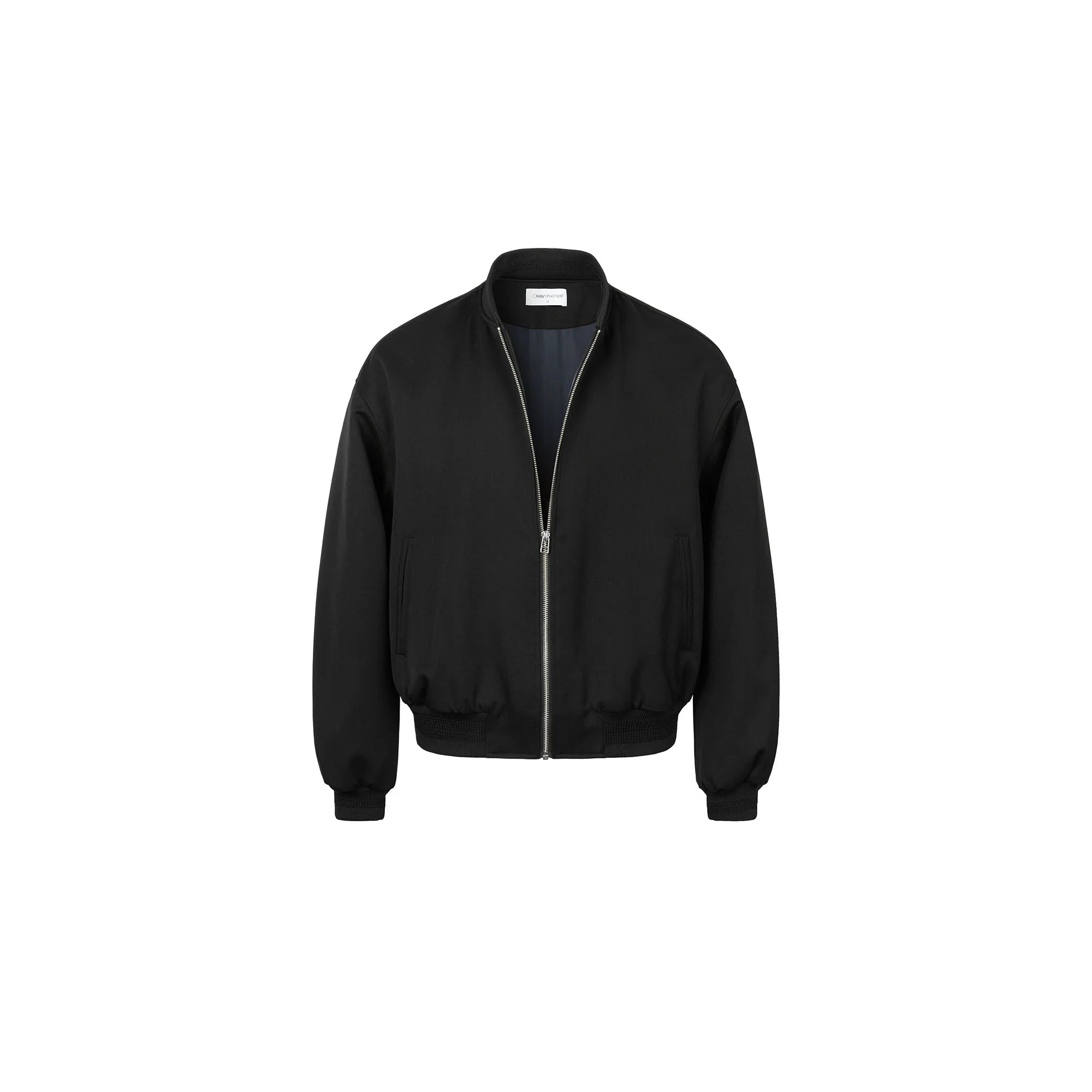 OKAYTHXBYE Wool-Filled Bomber Jacket