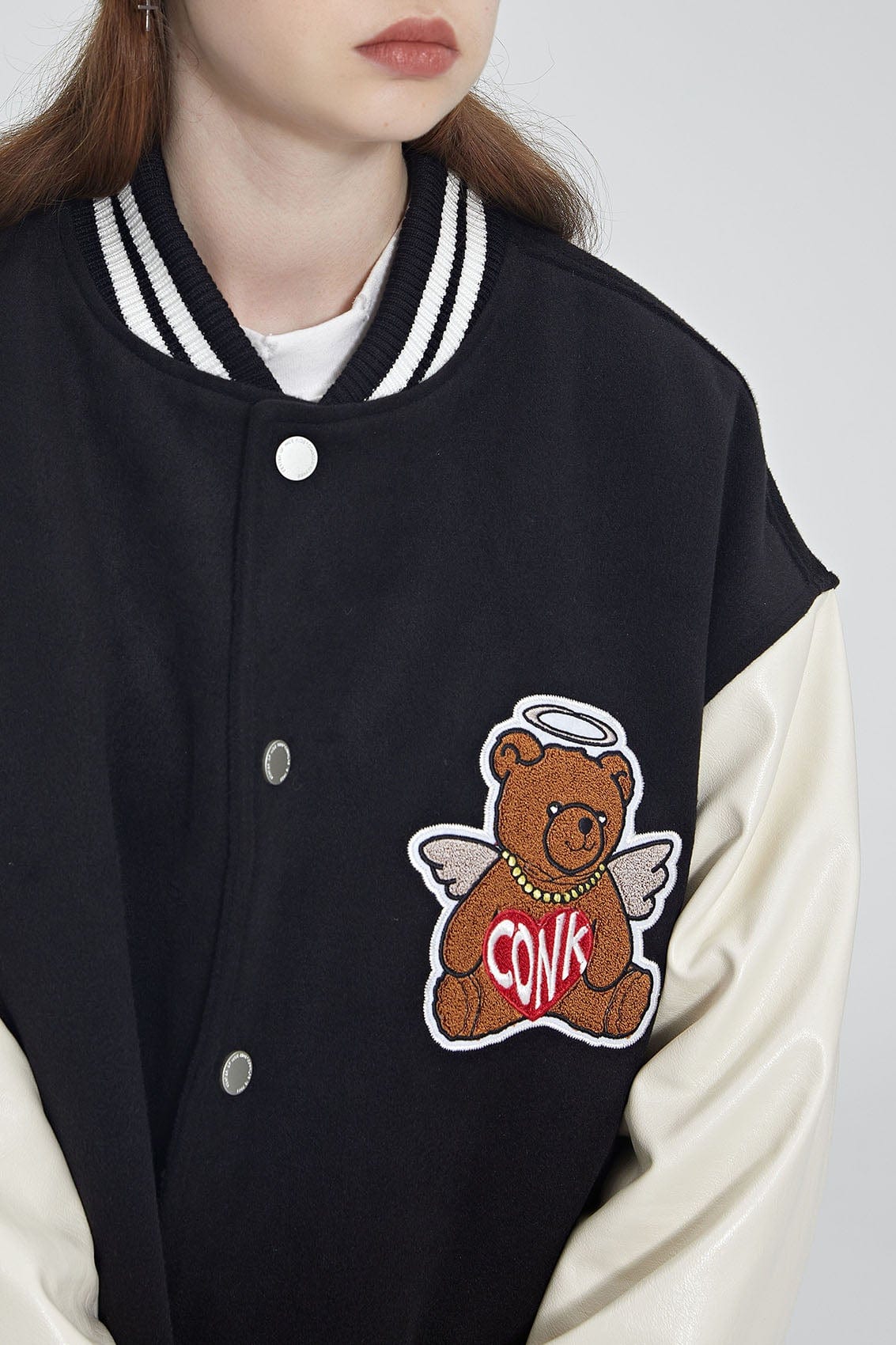 CONKLAB Angel Bear Varsity Jacket (Only Size S Left)