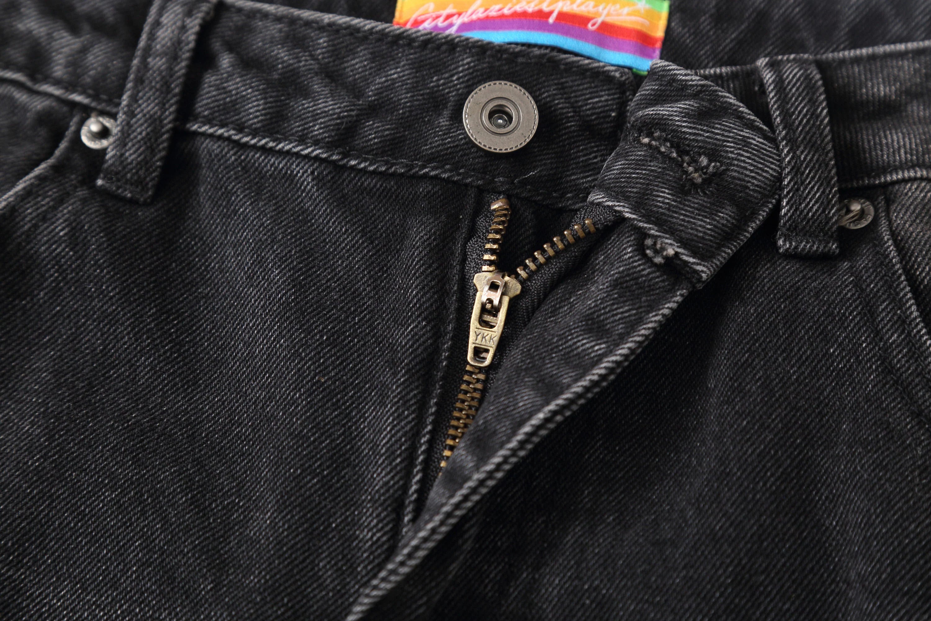 CLP Washed Balloon-Leg Jeans