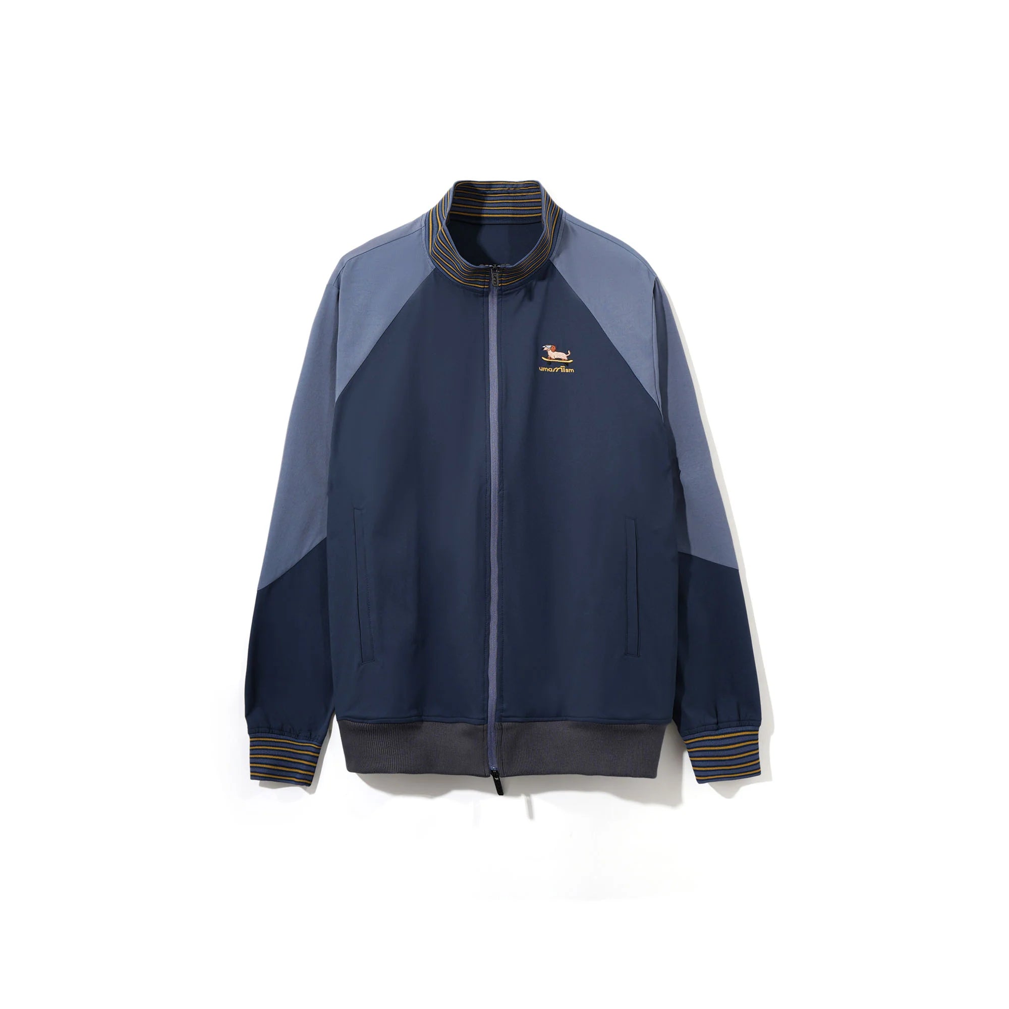 UMAMIISM Contrast Raglan Waterproof Track Jacket