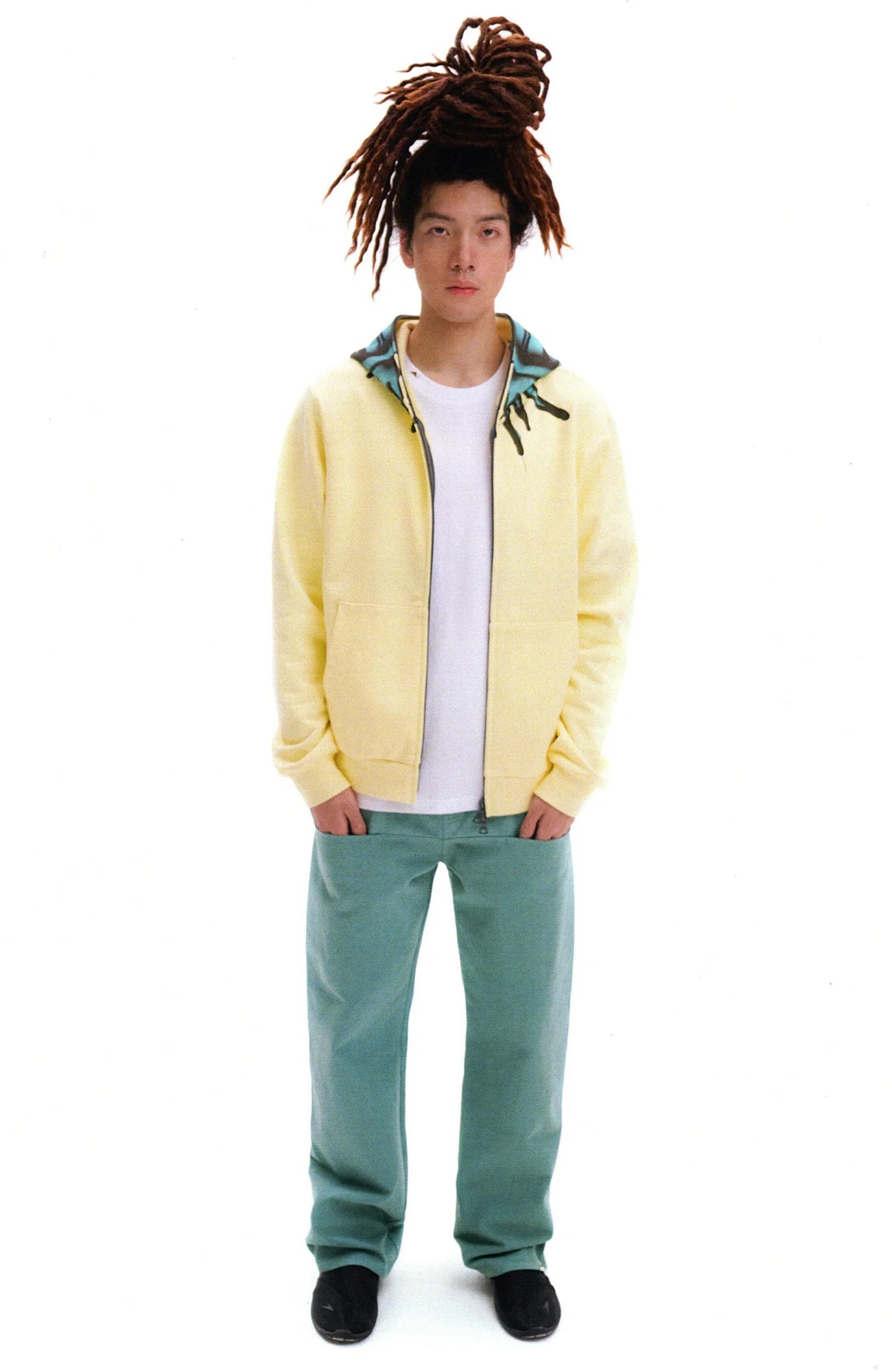 URBAN+FOREST Paneled Canvas Straight-Leg Jeans