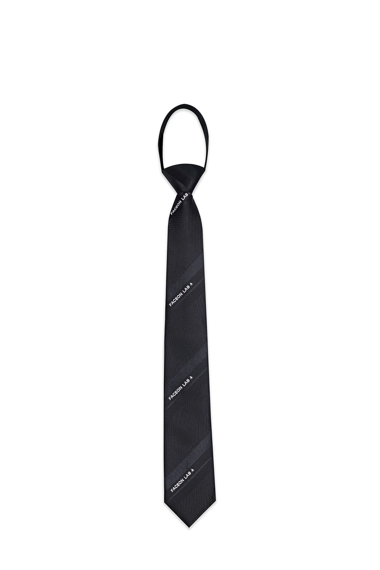FACEONLAB Slanted Striped Zip Tie