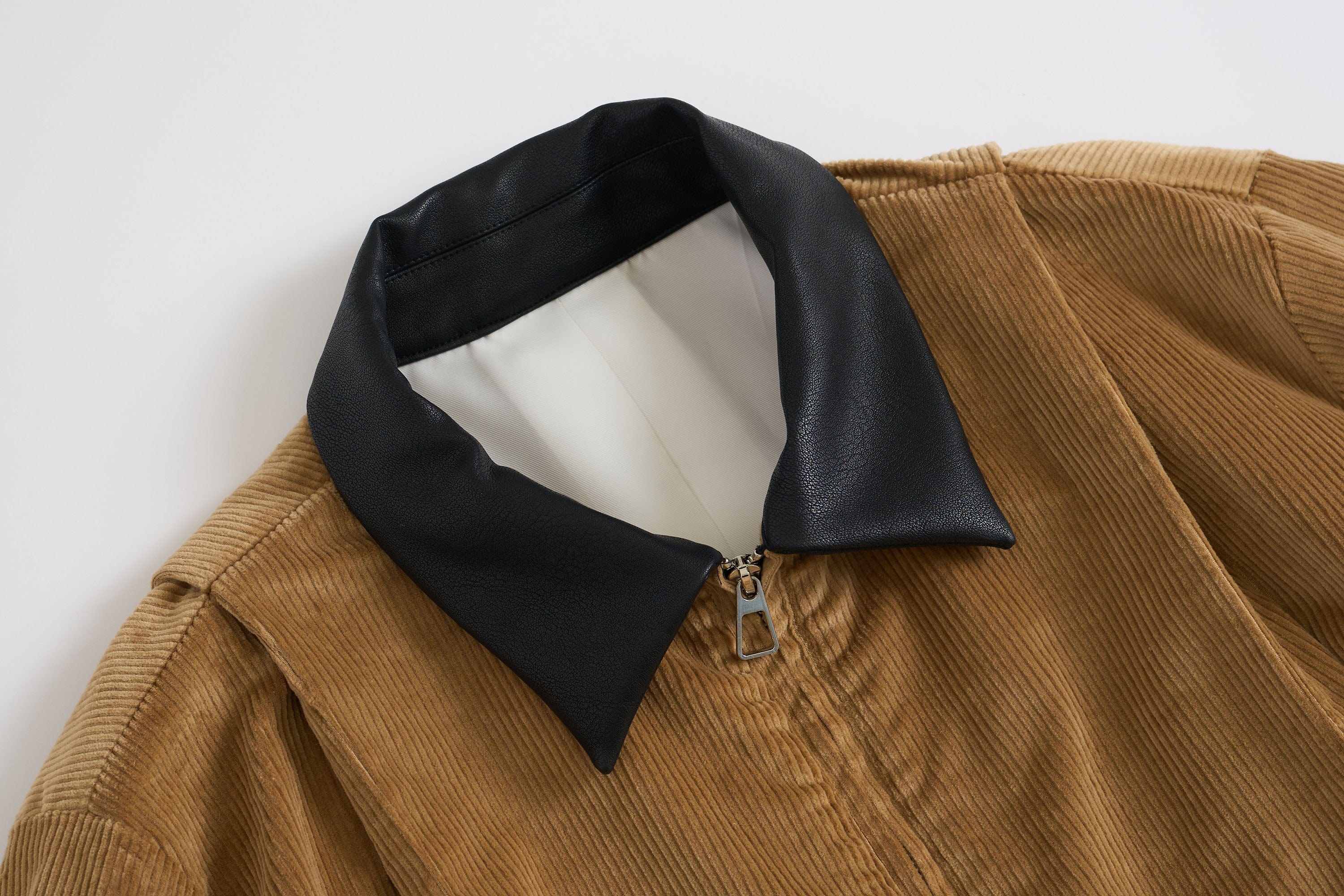 WIID Contrast Collar Corduroy Jacket