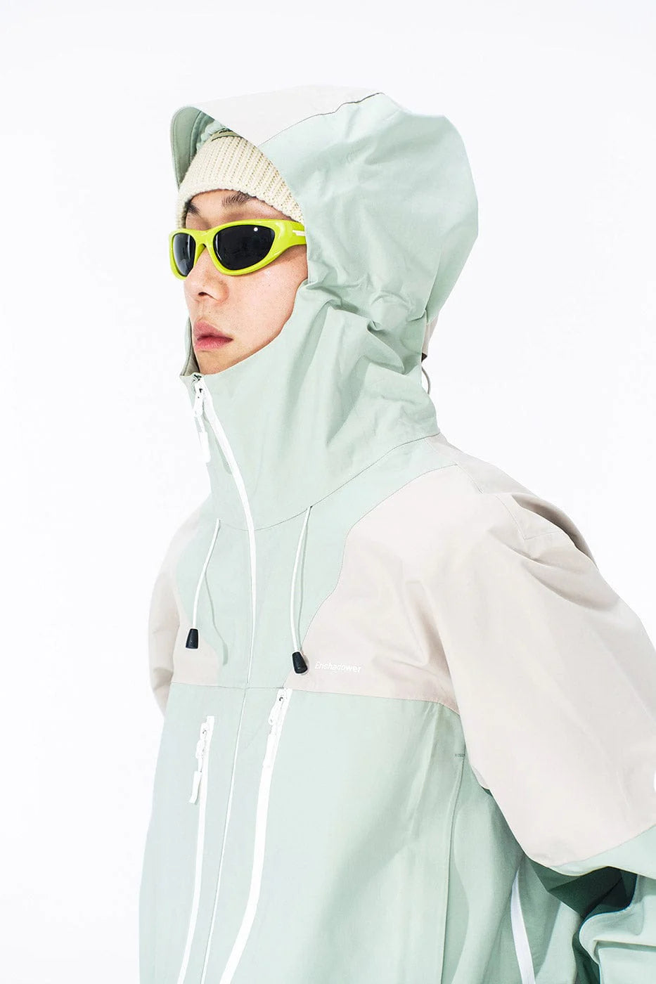 ENSHADOWER Asymmetric Water-Proof Windbreaker