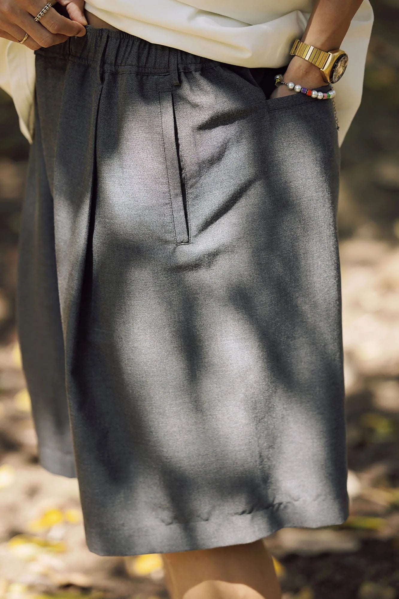 BANANA CLUB Pleated Quick-Dry Shorts