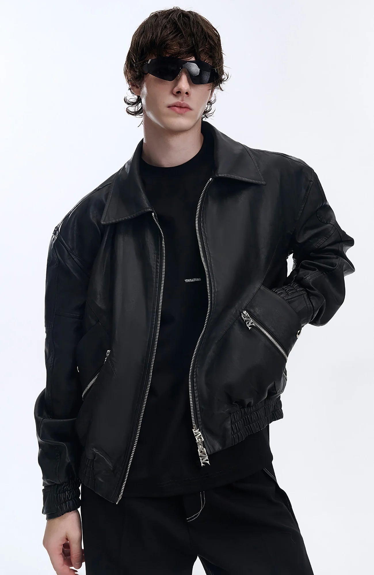 TIWILLTANG Essential Paneled Dual-Zip Jacket
