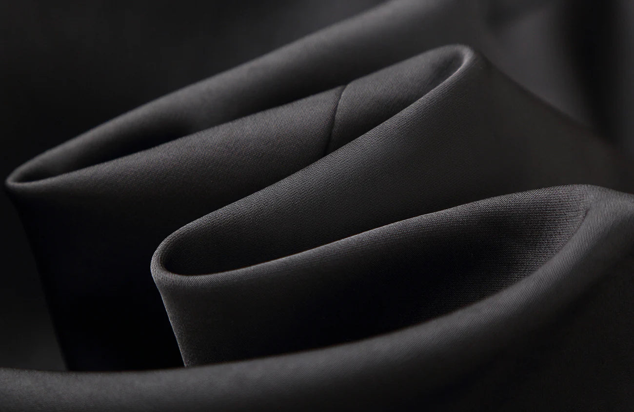 CLP Satin Padded Drape Coat