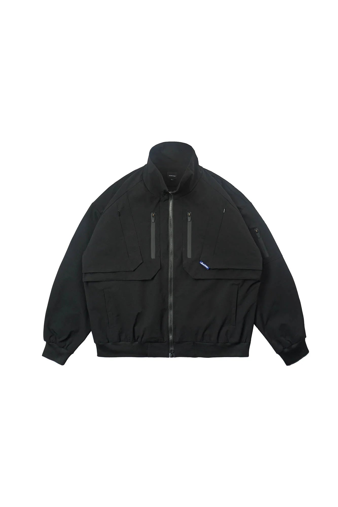 SILENSTORM Double-Layer Multi-Pocket Stand Collar Jacket