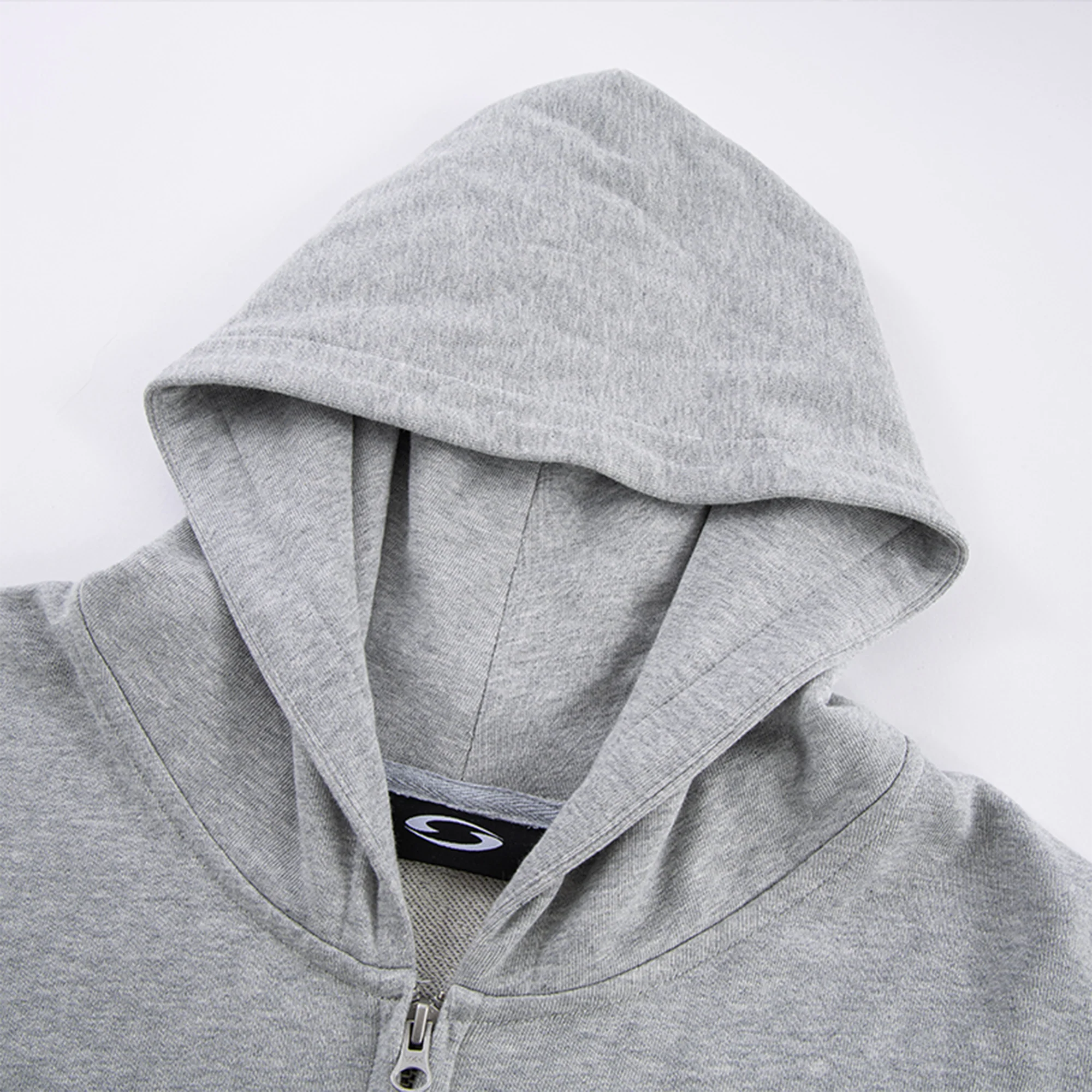 F2CE Crest Emblem Patch Zip-Up Hoodie