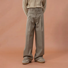 CLP Classic High-Waist Straight-Leg Pants