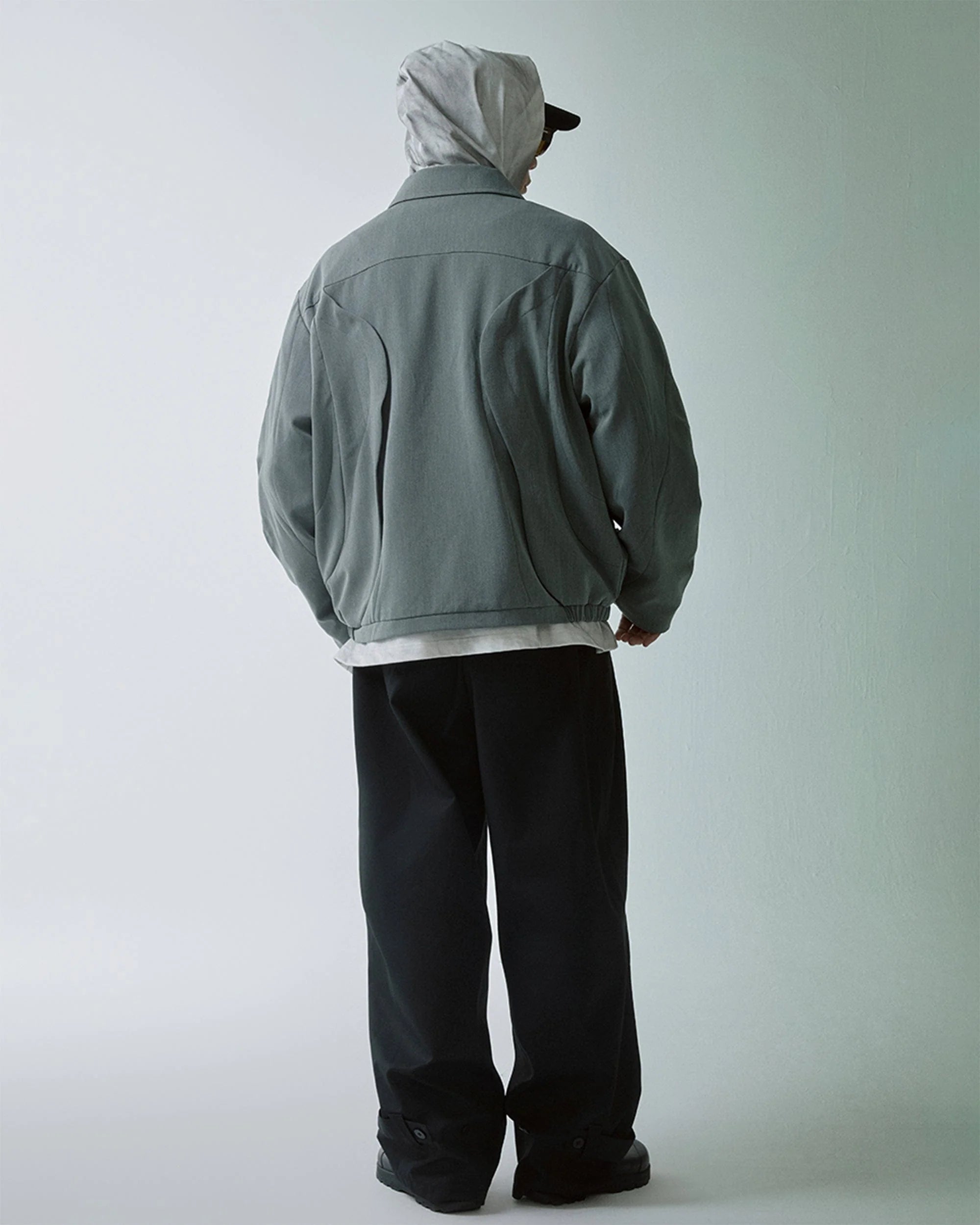 F2CE Deconstructed Layered Zip-Up Jacket