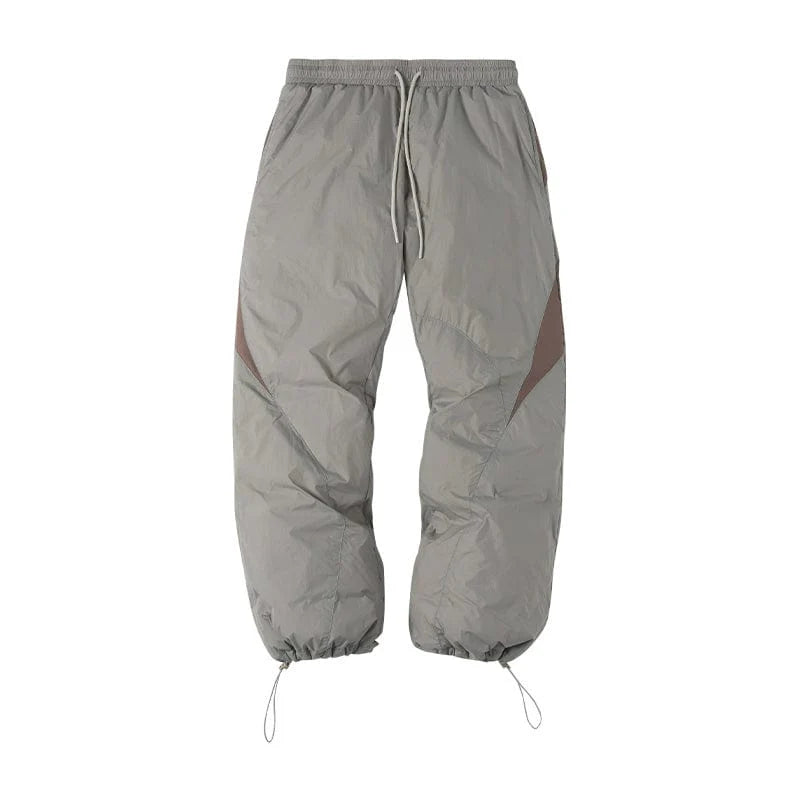 ENSHADOWER Spliced Splash-Proof Down Ski Pants