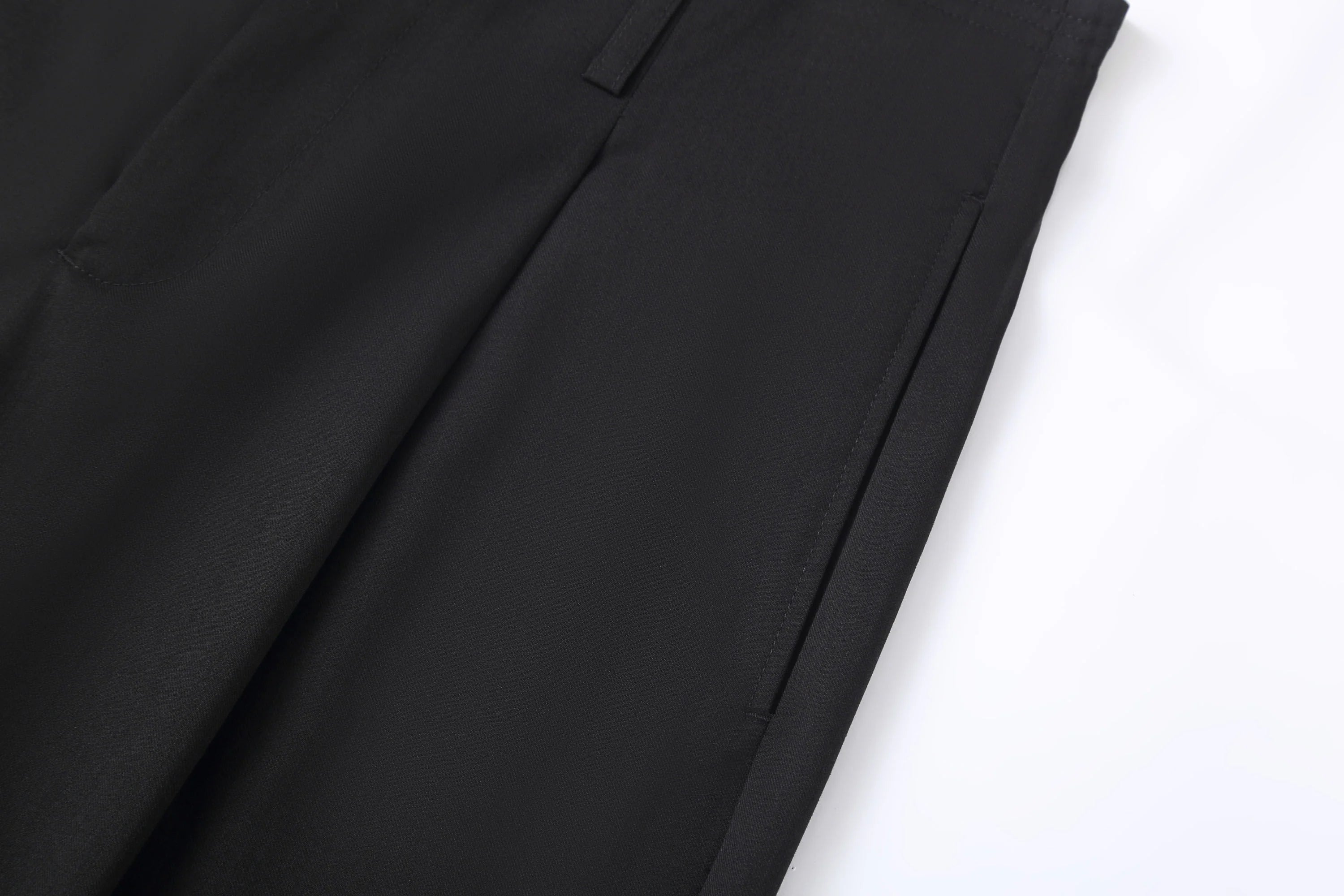 CLP Essential High-Waisted Straight-Leg Pants