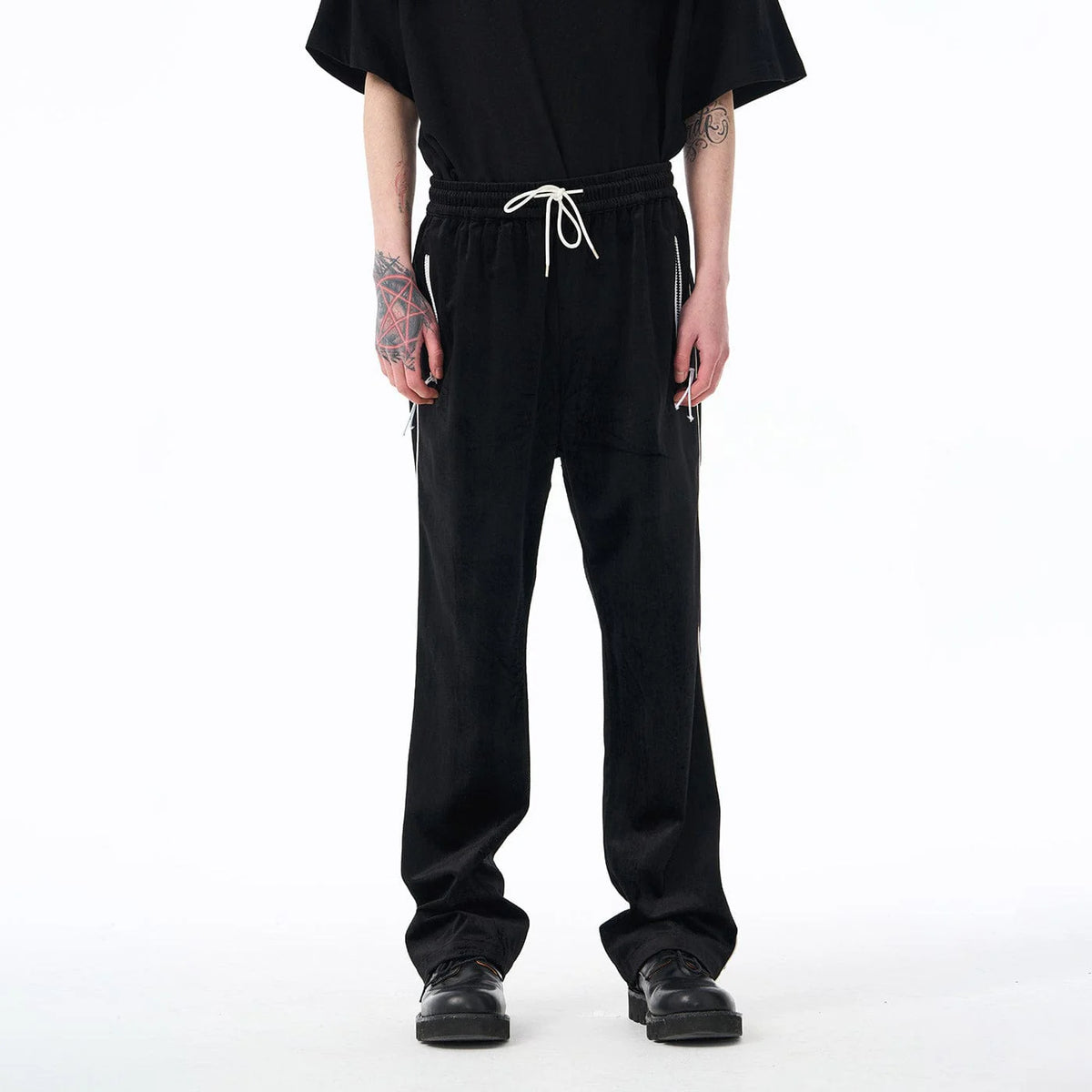 EPIC POETRY Velour Straight Pants