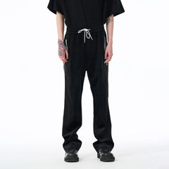 EPIC POETRY Velour Straight Pants
