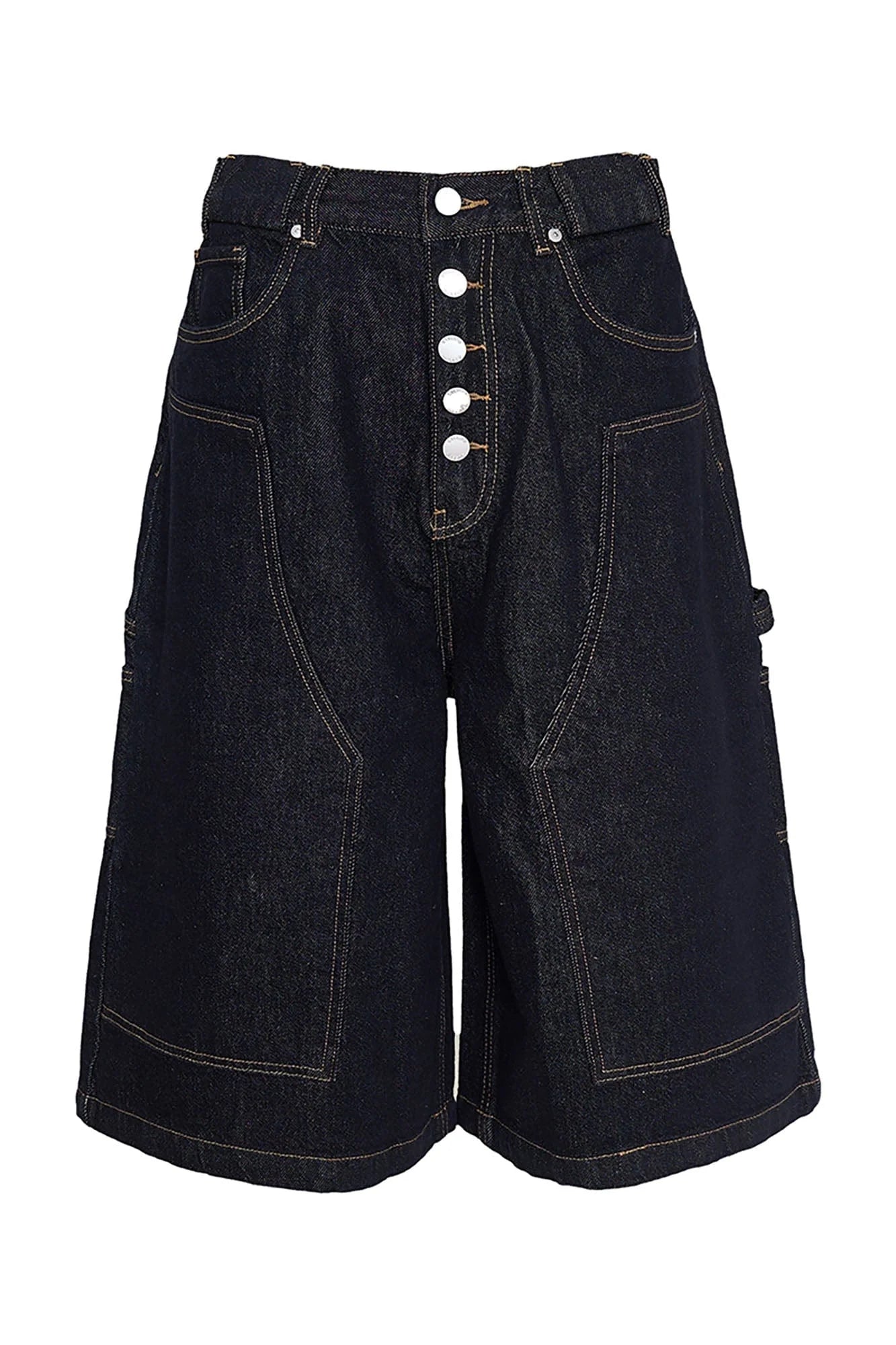 STEEPC Double-Knee Raw Denim Short