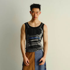 KADAKADA Technoboy Faux-Layer Tank Top