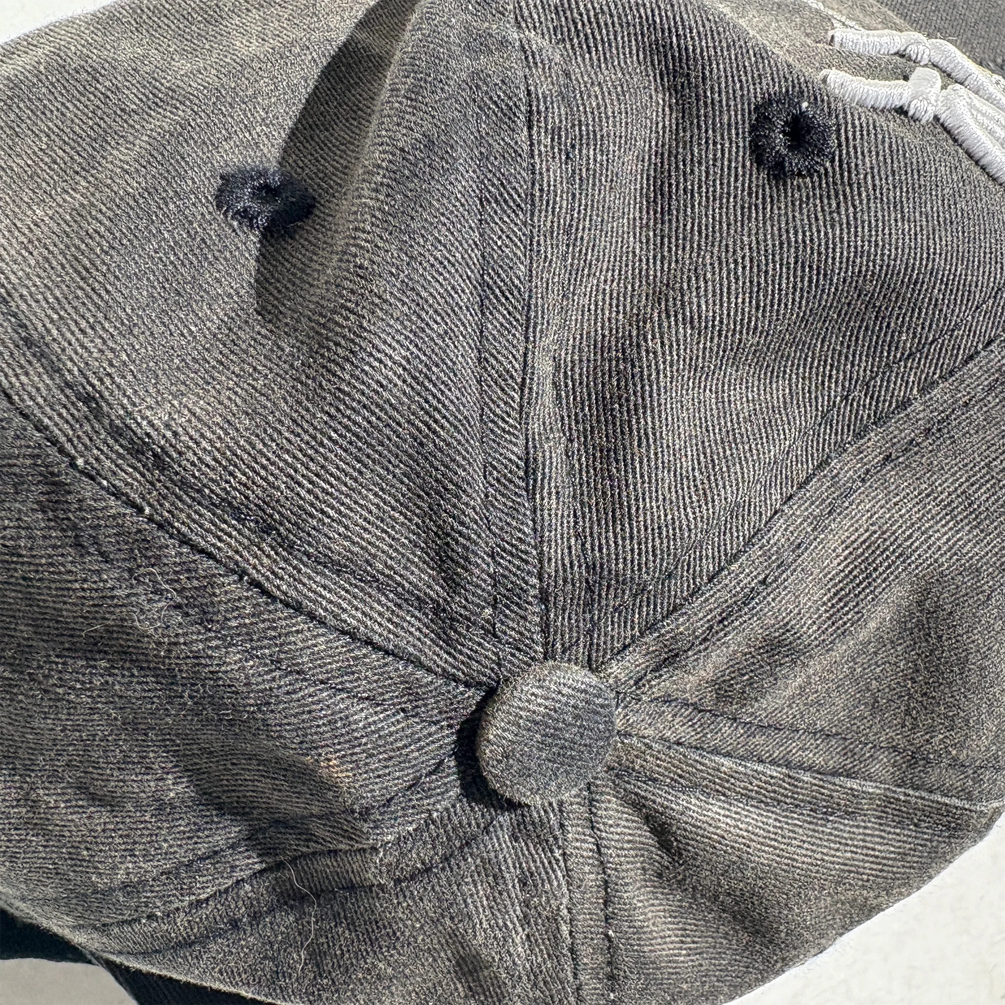PCCVISION Washed Distressed Embroidered Cap