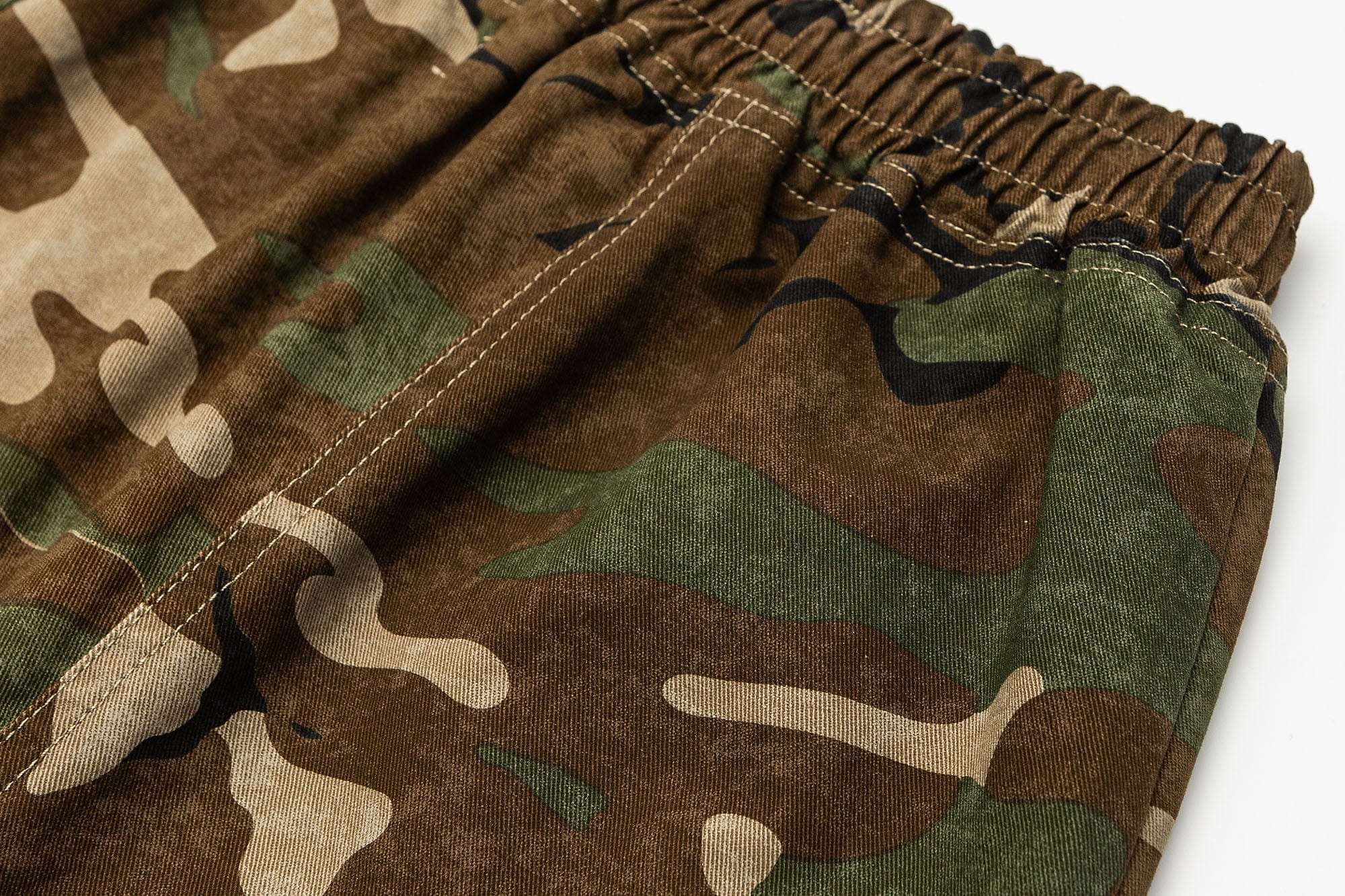 ME DA IGUAL Utility Camo Drawstring Shorts