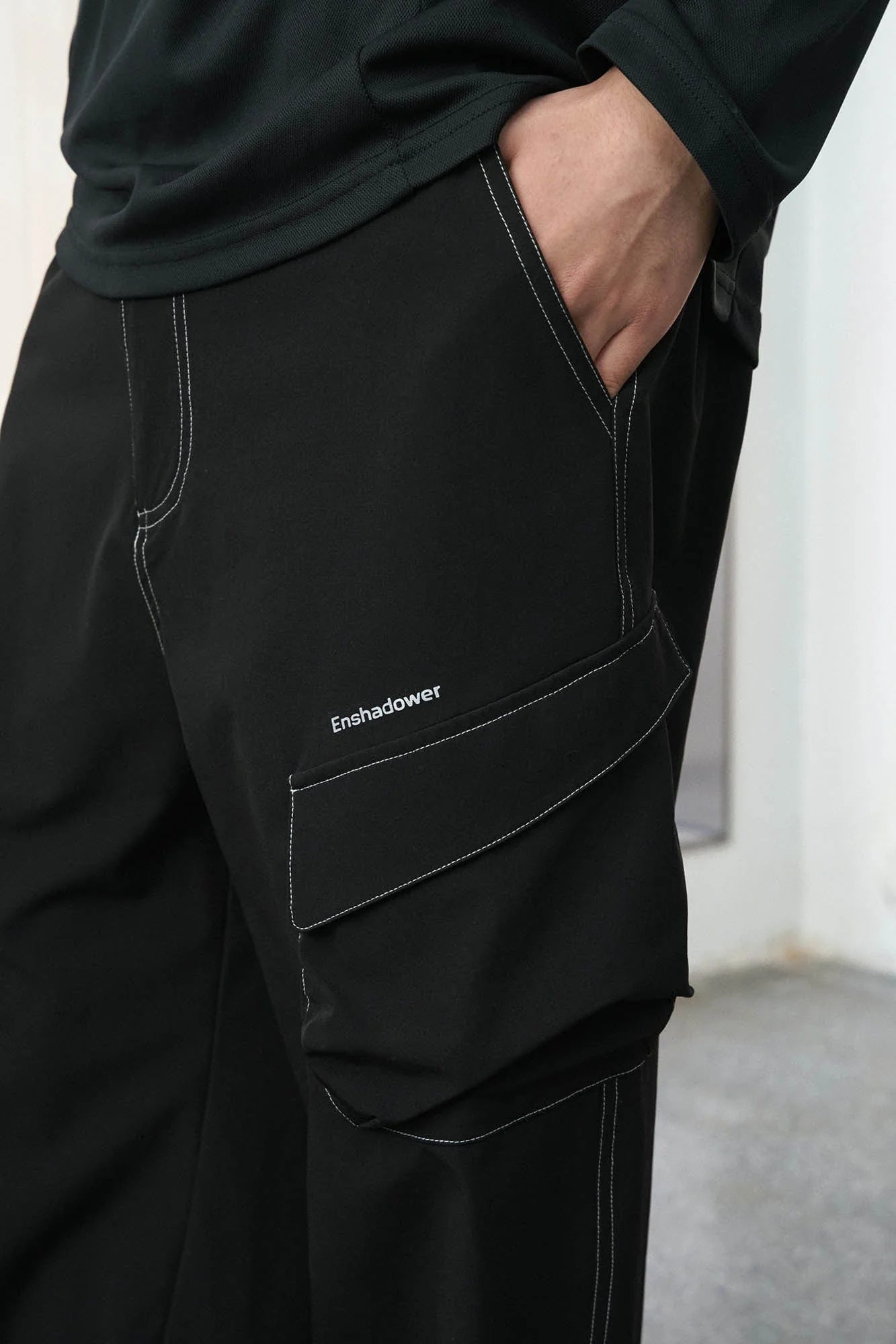 ENSHADOWER Stitched Multi-Pocket Jogger Pants