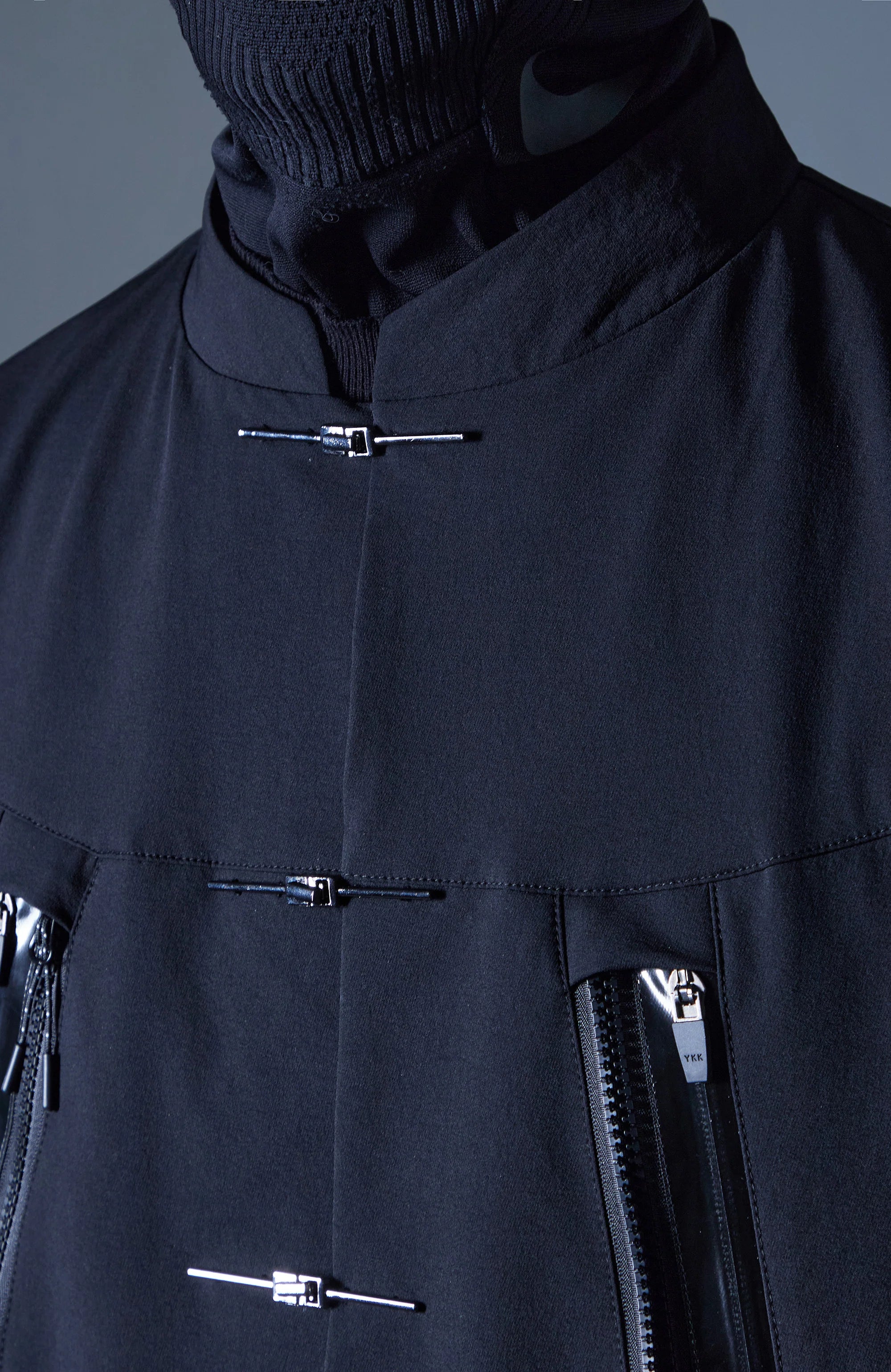 SILENSTORM Multi-Pockets Mandarin Waterproof Jacket