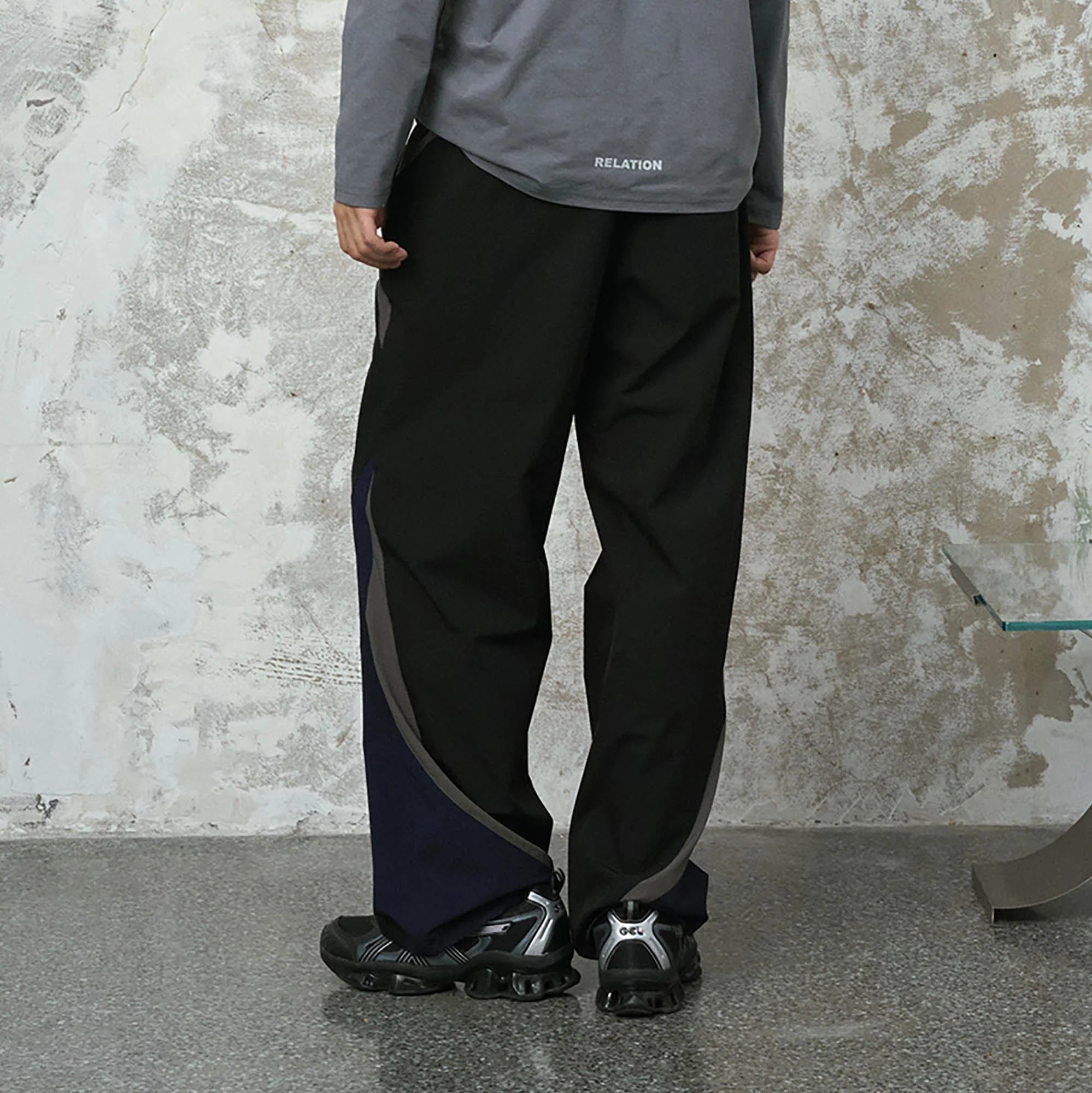 ENSHADOWER Spliced Quick Dry Straight-Leg Pants