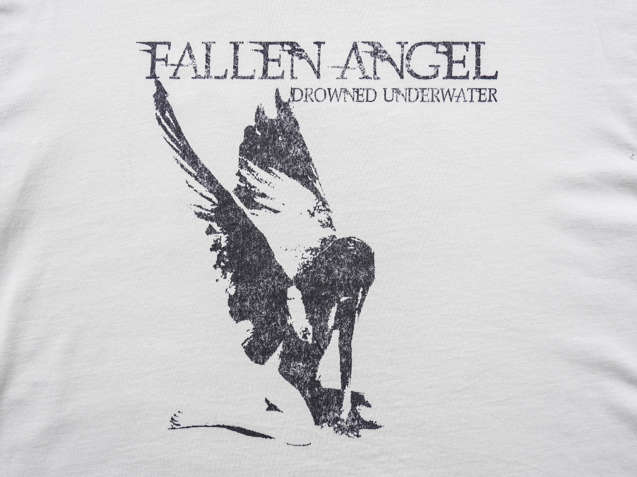 UNDERWATER Fallen Angel Distressed T-Shirt