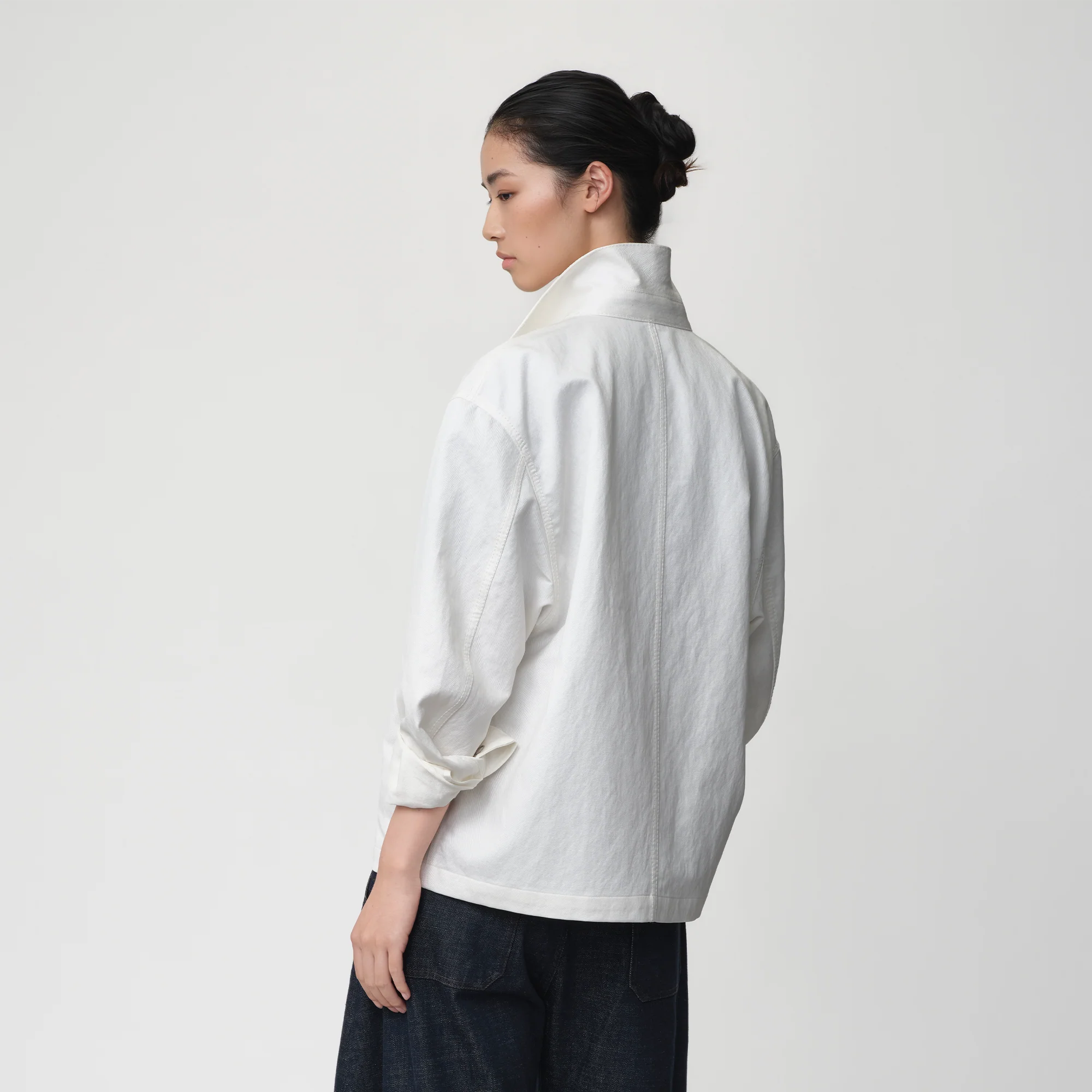 OPICLOTH Cotton-Blend Patch-Pocket Jacket